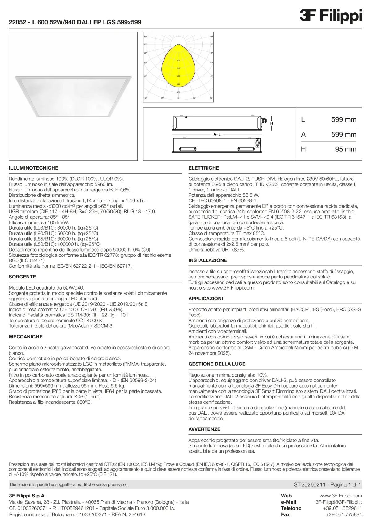 22852 - L 600 52W-940 DALI EP LGS 599x599 - Datasheet - it