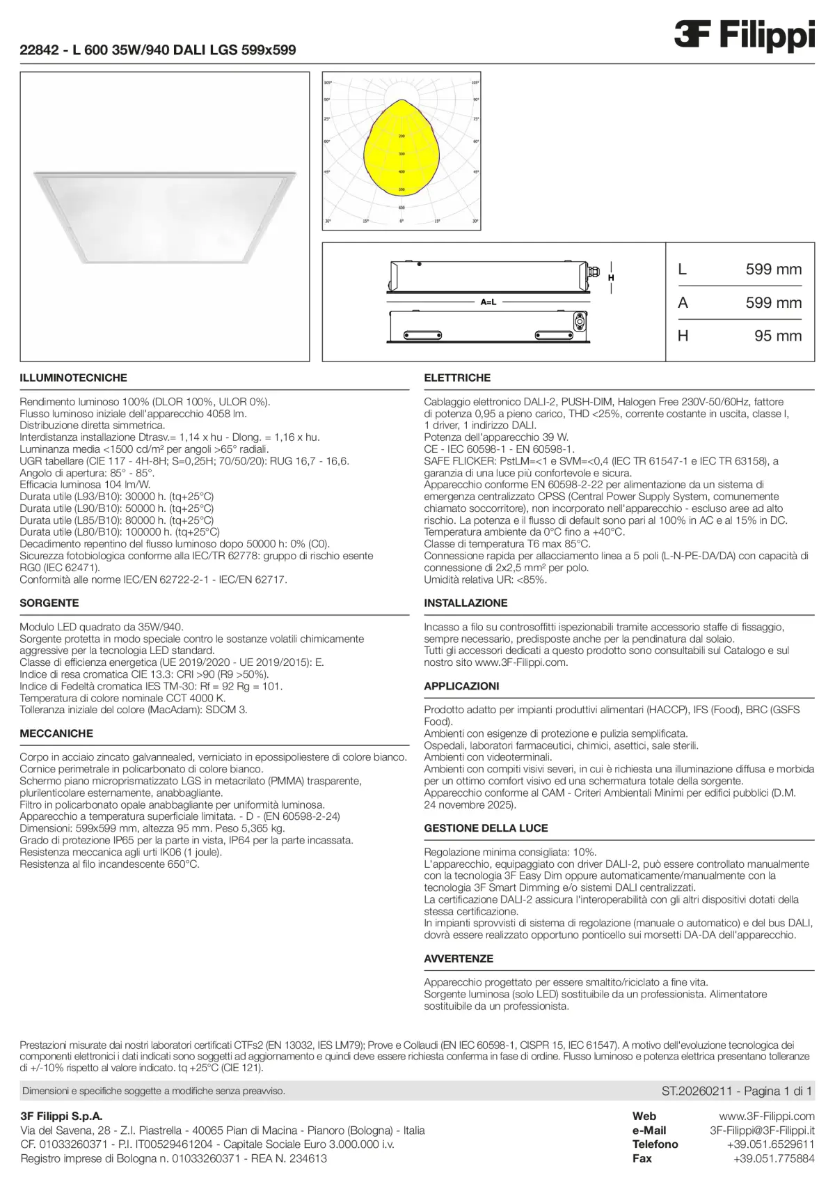 22842 - L 600 35W-940 DALI LGS 599x599 - Datasheet - it