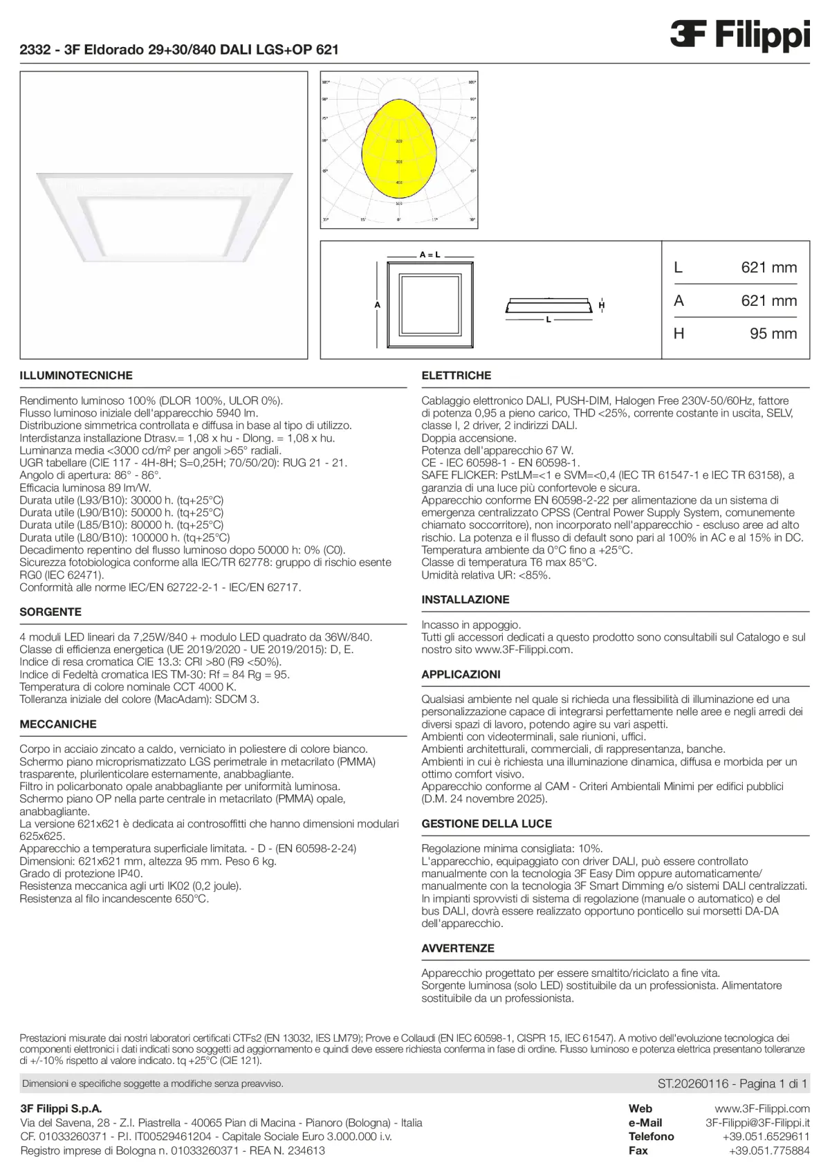 2332 - 3F Eldorado 29+30-840 DALI LGS+OP 621 - Datasheet - it