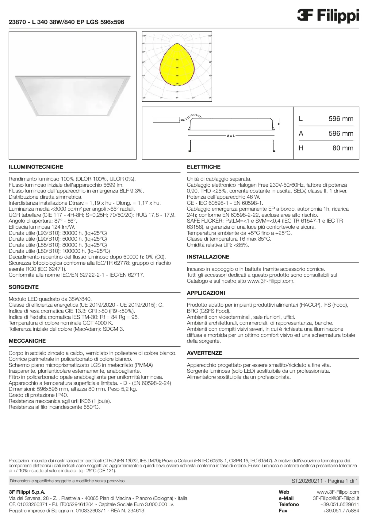 23870 - L 340 38W-840 EP LGS 596x596 - Datasheet - it