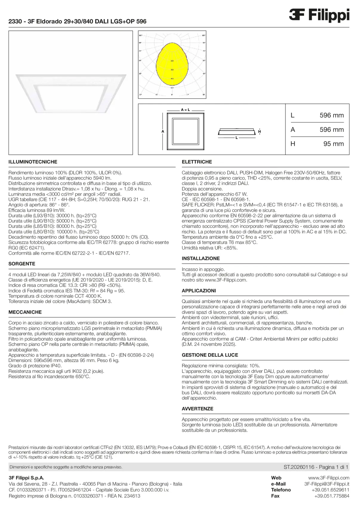 2330 - 3F Eldorado 29+30-840 DALI LGS+OP 596 - Datasheet - it