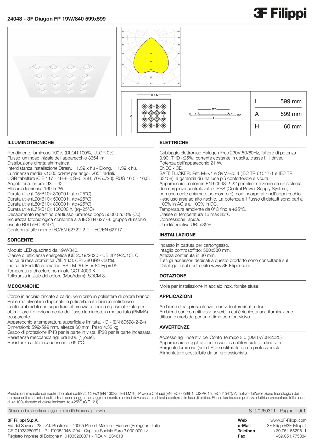 24048 - 3F Diagon FP 19W-840 599x599 - Datasheet - it