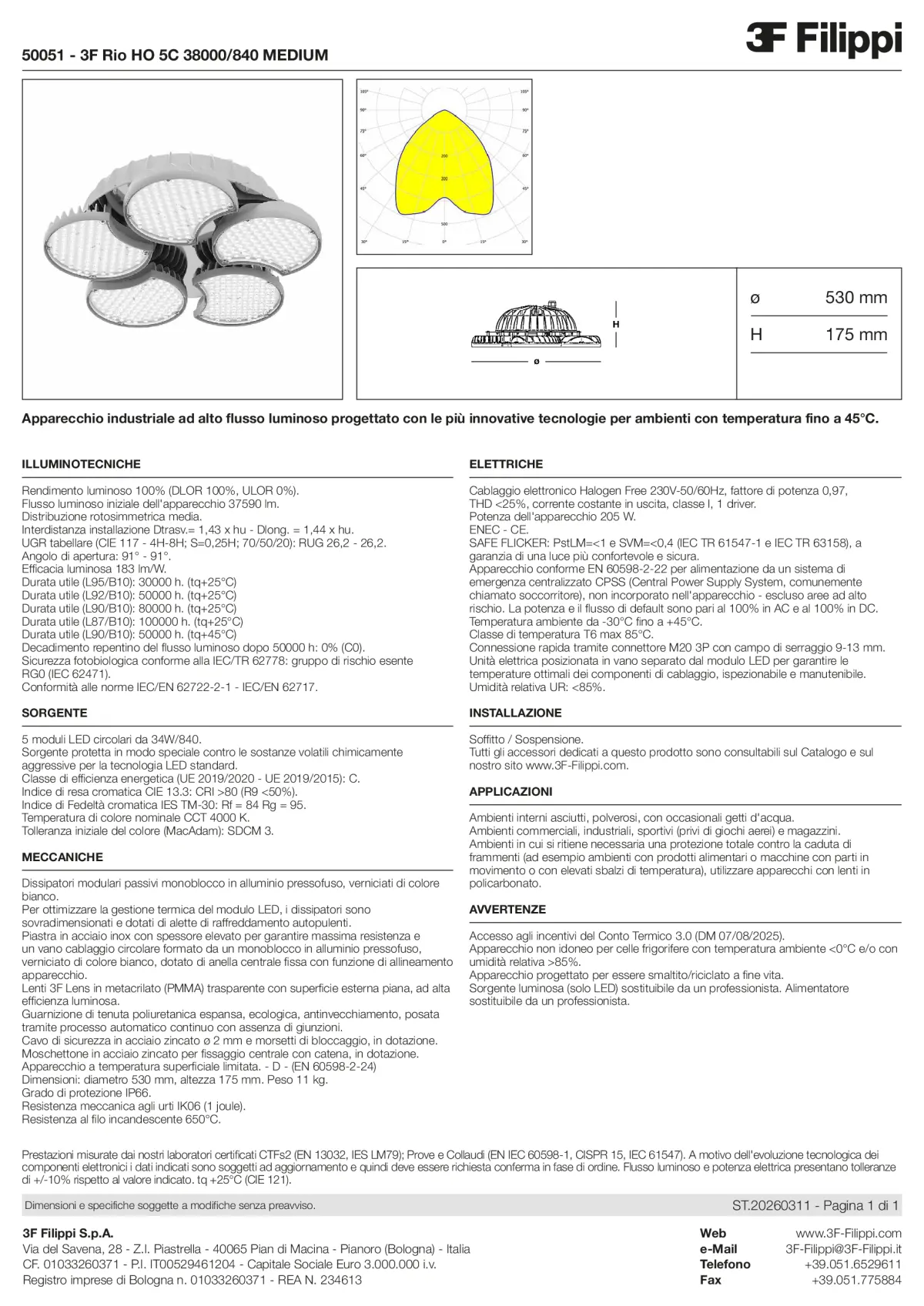 50051 - 3F Rio HO 5C 38000-840 MEDIUM - Datasheet - it