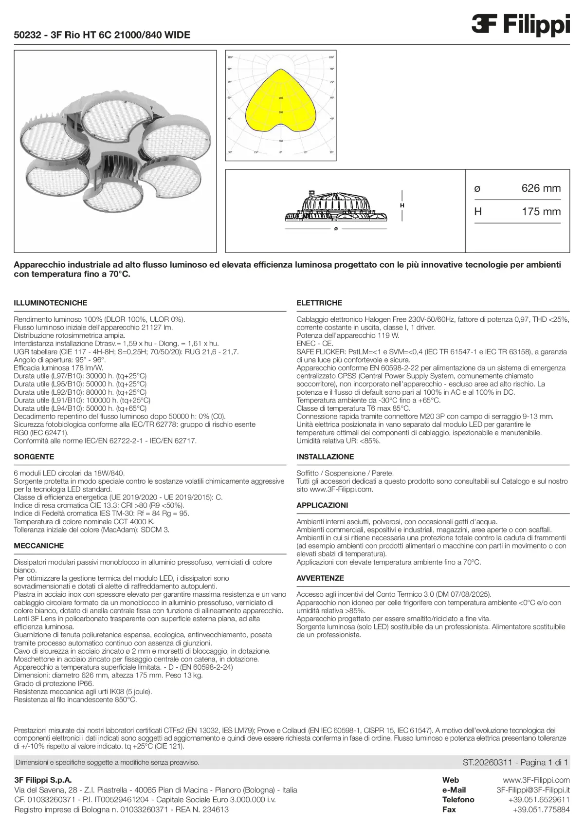 50232 - 3F Rio HT 6C 21000-840 WIDE - Datasheet - it