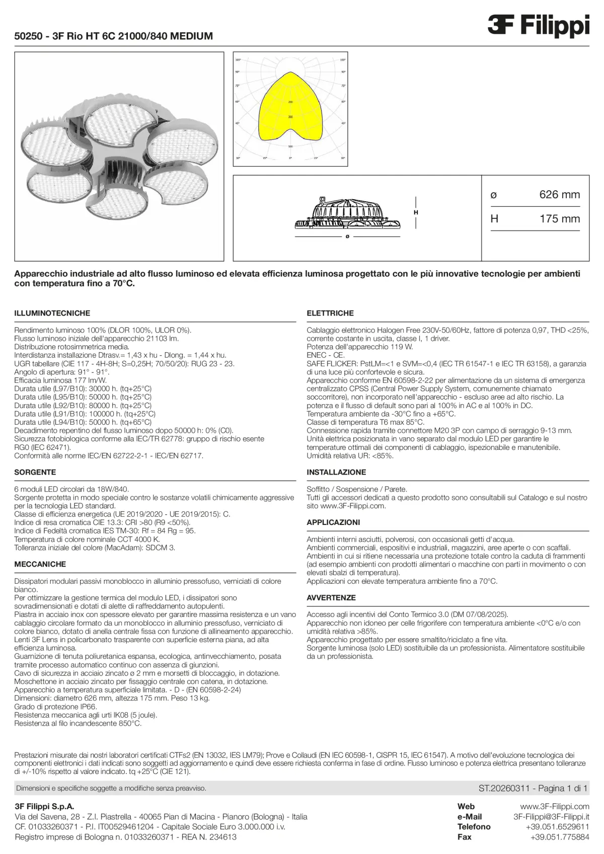 50250 - 3F Rio HT 6C 21000-840 MEDIUM - Datasheet - it