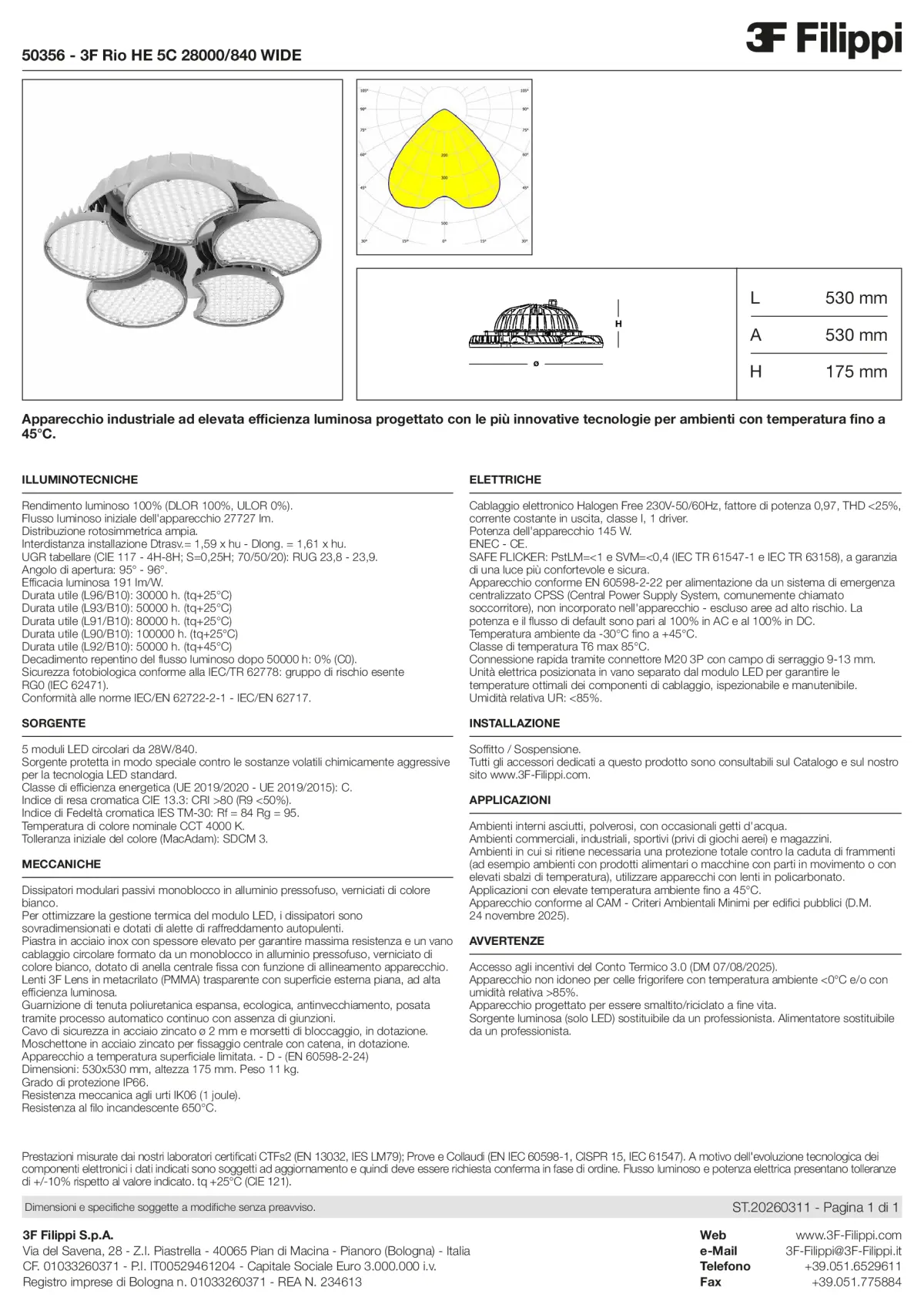 50356 - 3F Rio HE 5C 28000-840 WIDE - Datasheet - it
