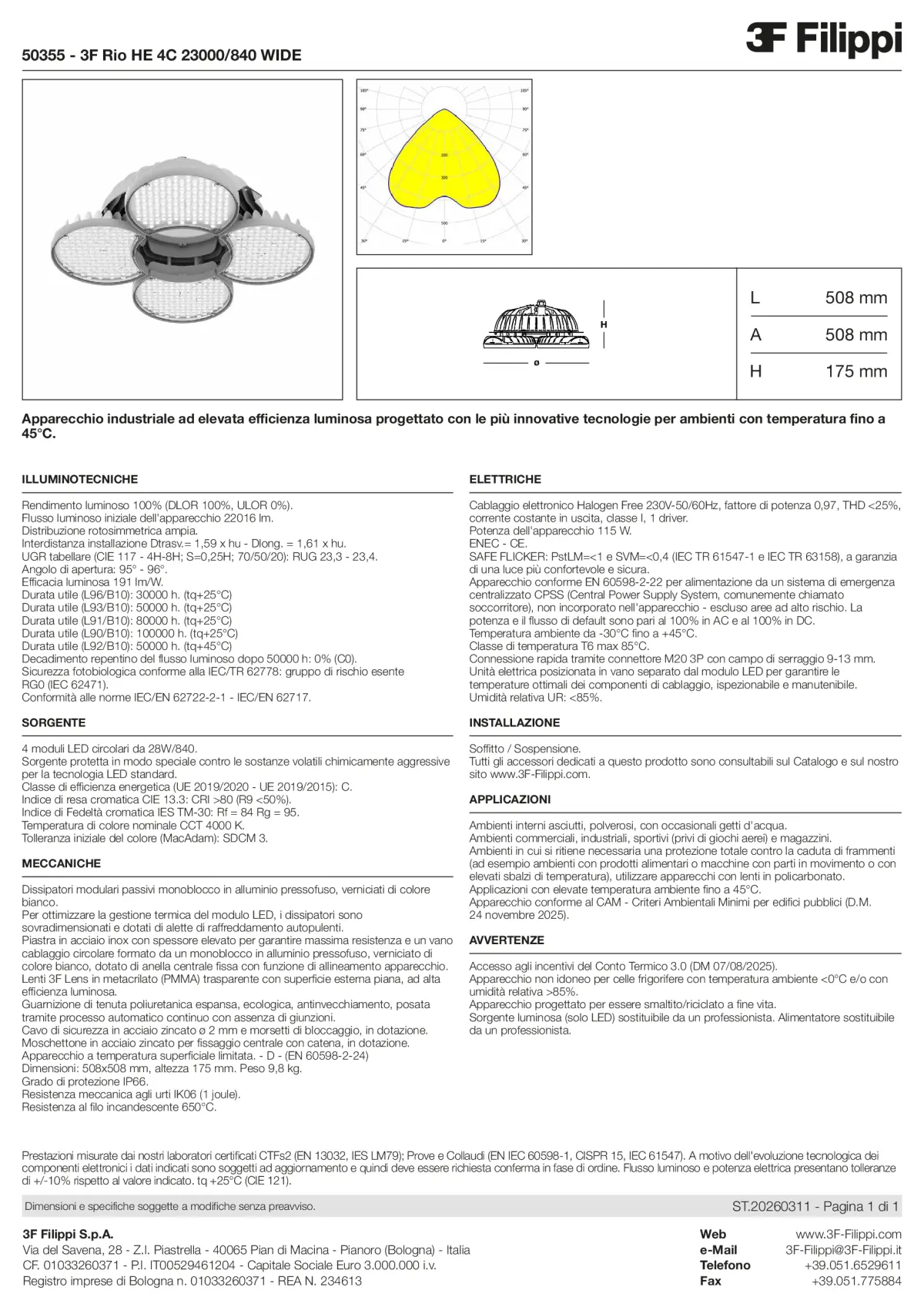 50355 - 3F Rio HE 4C 23000-840 WIDE - Datasheet - it