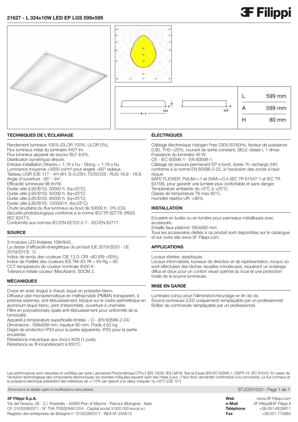21627 - L 324x10W LED EP LGS 599x599 - Datasheet - fr