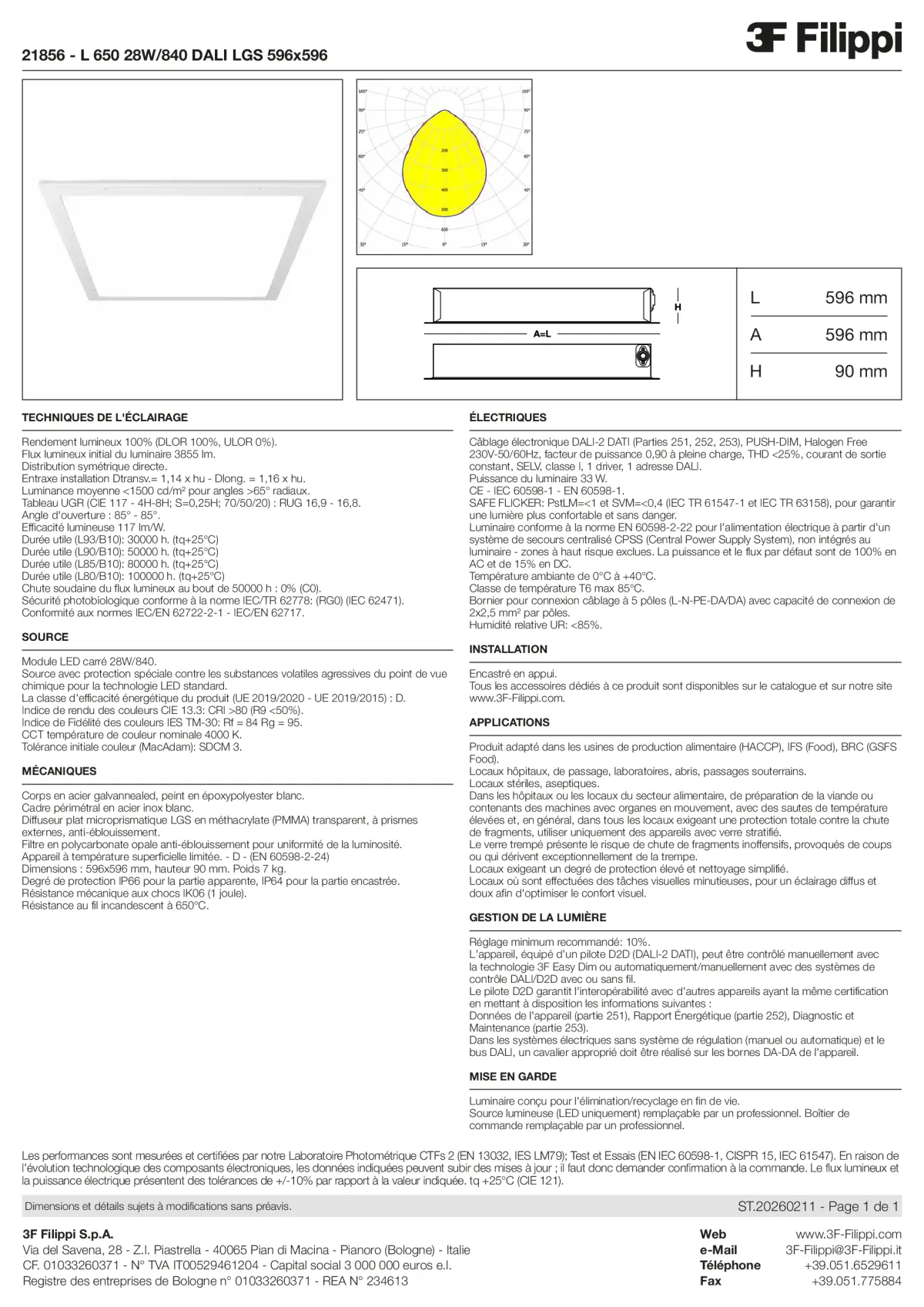 21856 - L 650 28W-840 DALI LGS 596x596 - Datasheet - fr