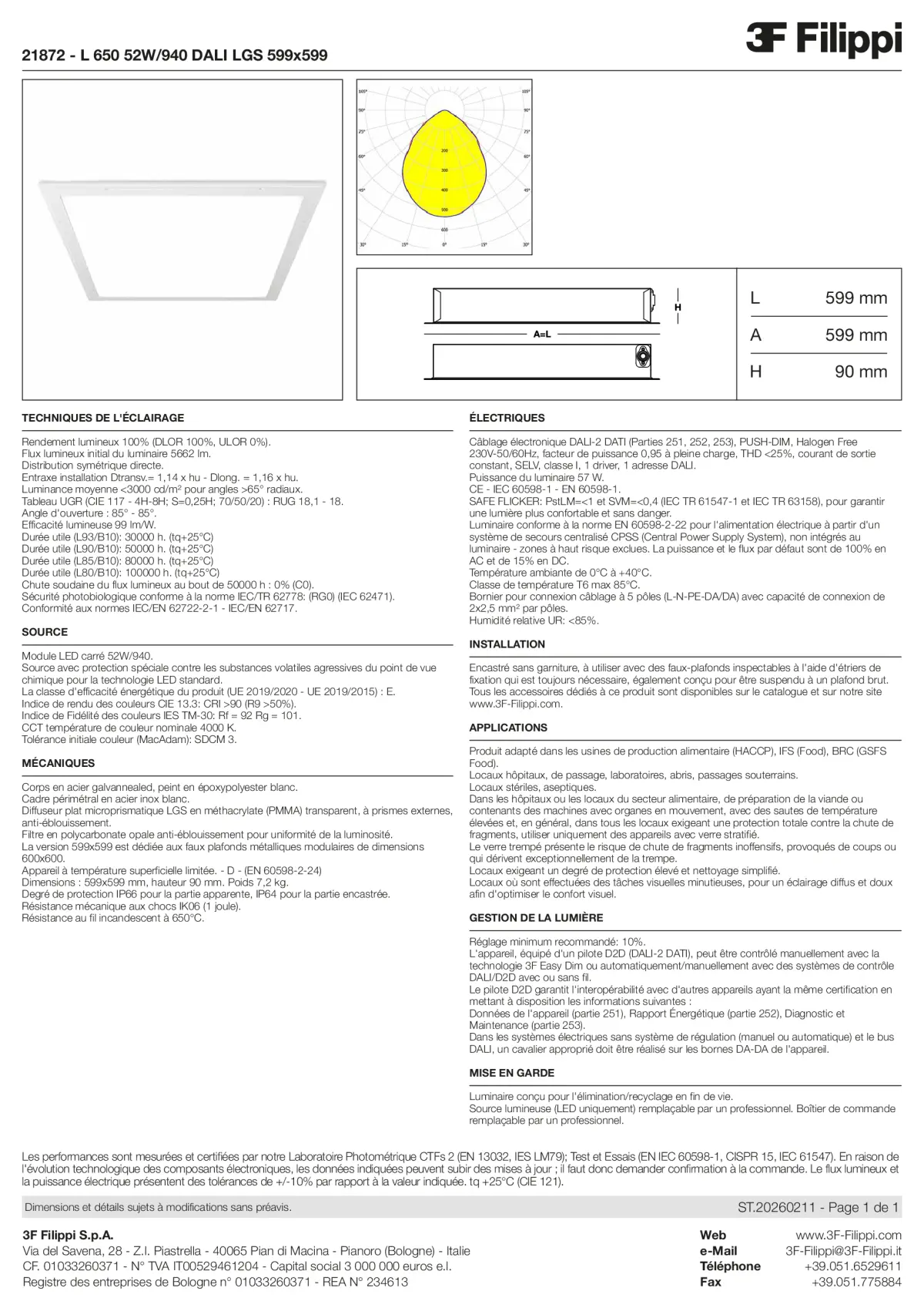 21872 - L 650 52W-940 DALI LGS 599x599 - Datasheet - fr