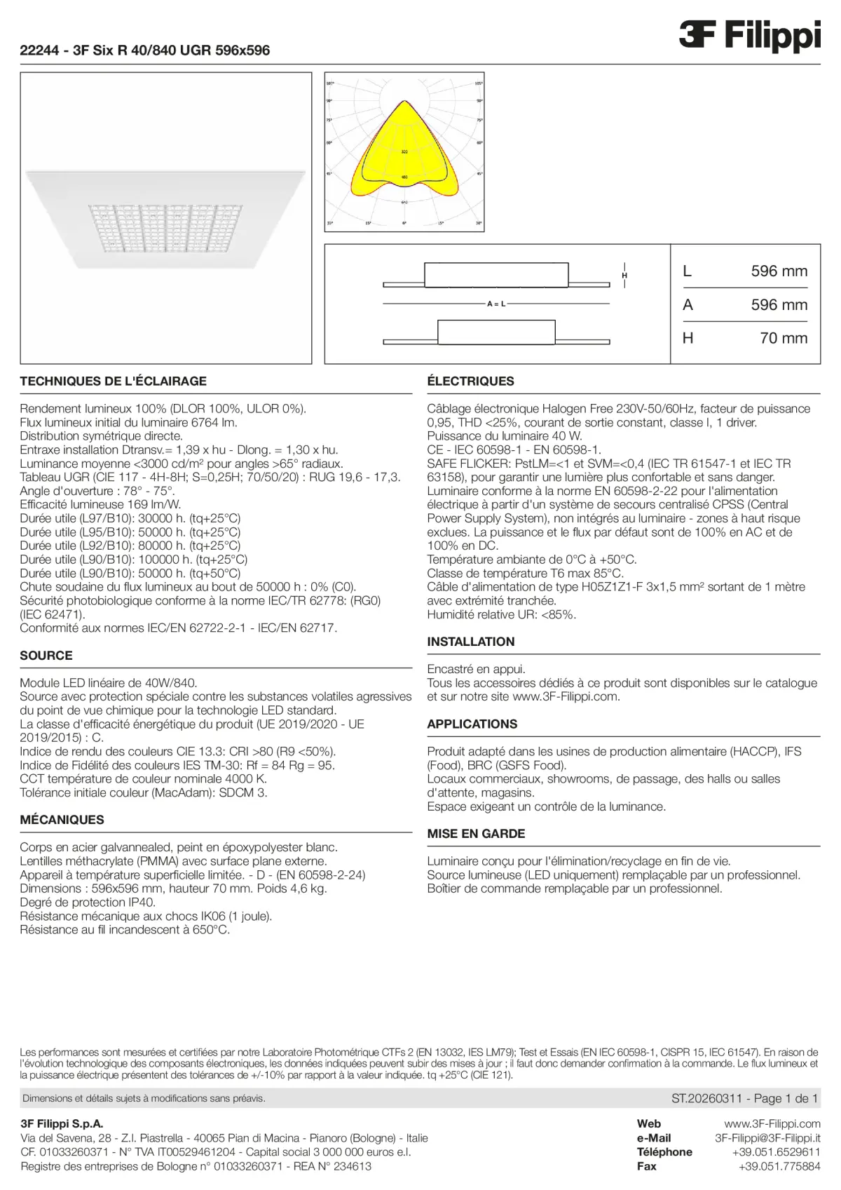 22244 - 3F Six R 40-840 UGR 596x596 - Datasheet - fr