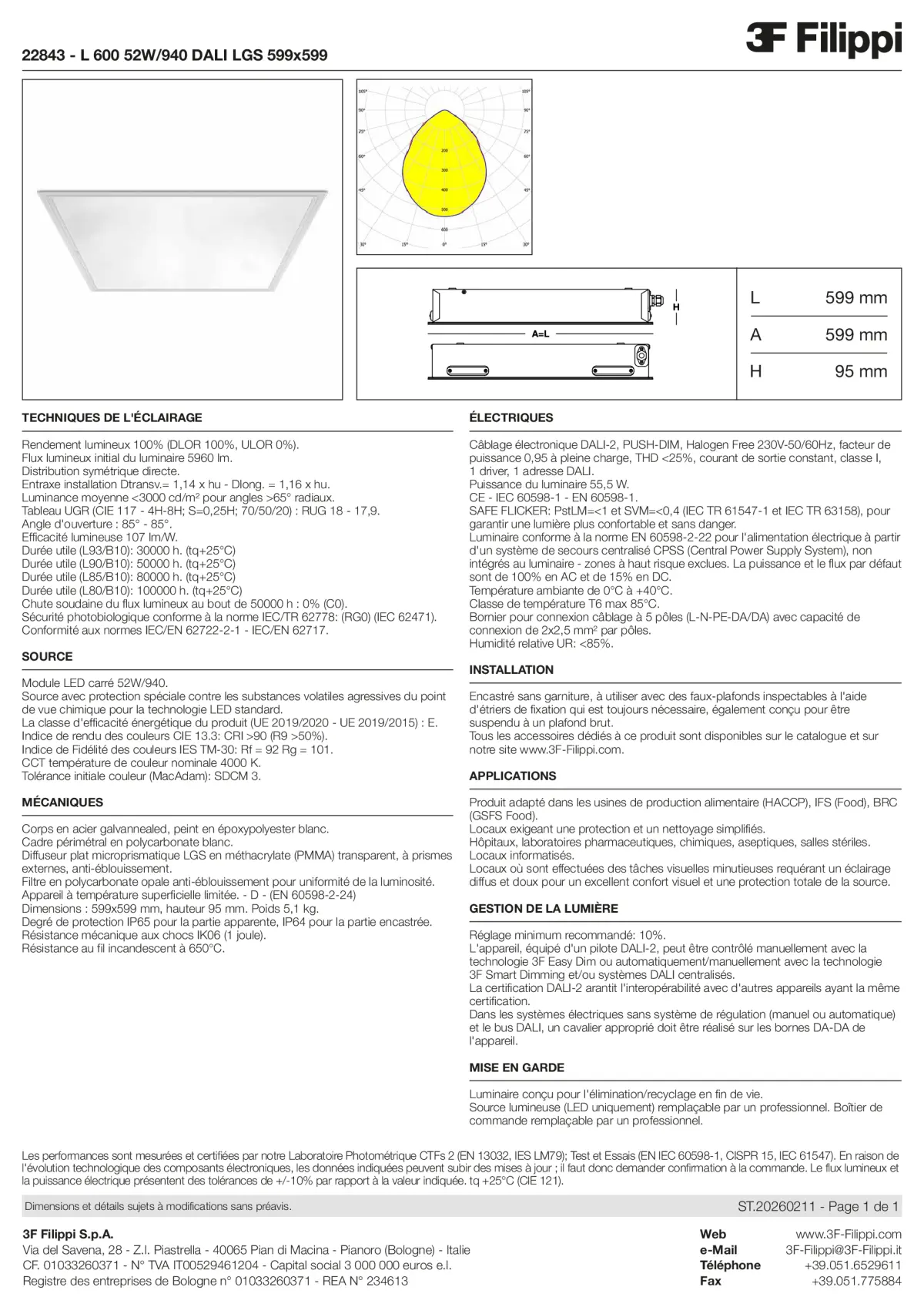 22843 - L 600 52W-940 DALI LGS 599x599 - Datasheet - fr