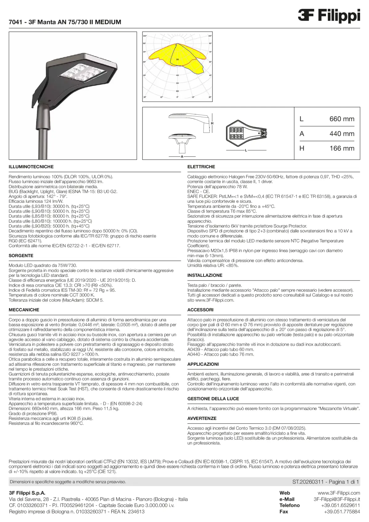 7041 - 3F Manta AN 75-730 II MEDIUM - Datasheet - it