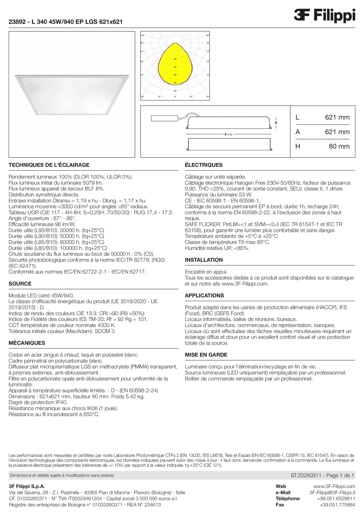 23892 - L 340 45W-940 EP LGS 621x621 - Datasheet - fr