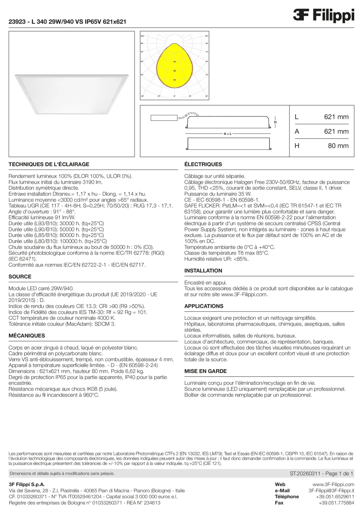 23923 - L 340 29W-940 VS IP65V 621x621 - Datasheet - fr
