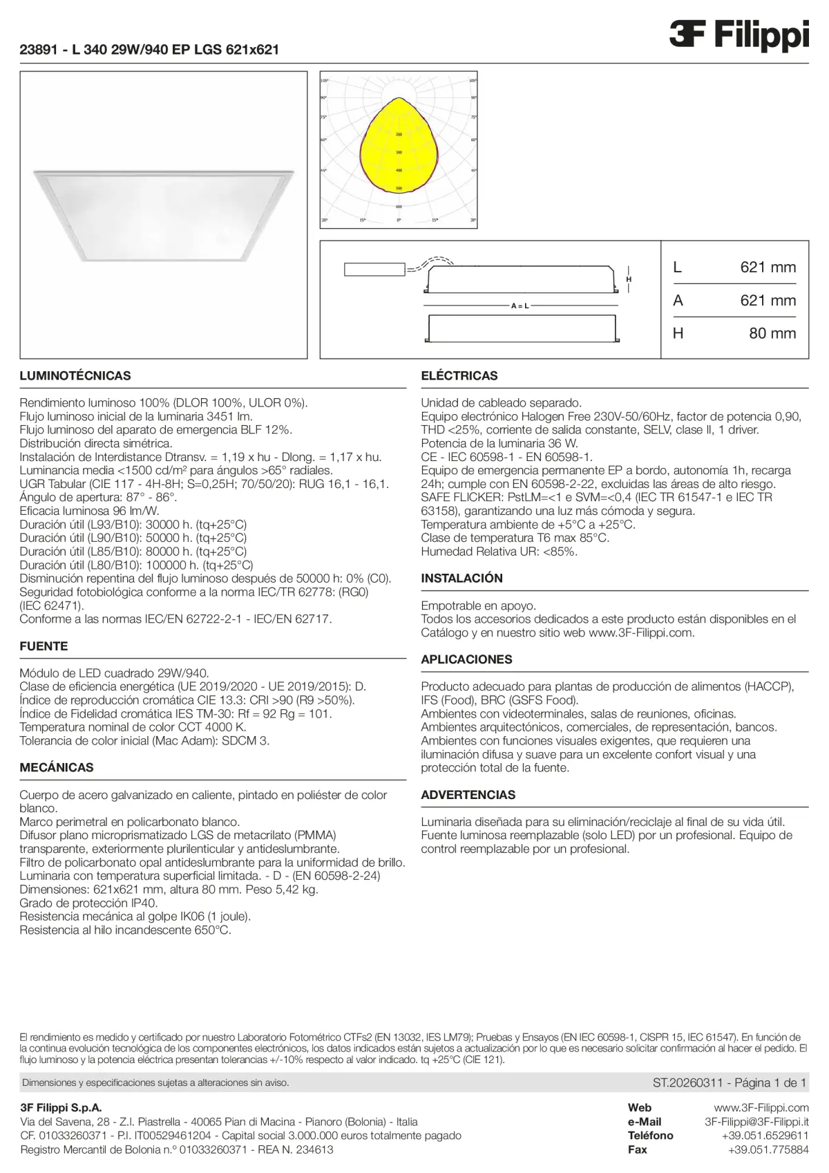 23891 - L 340 29W-940 EP LGS 621x621 - Datasheet - es