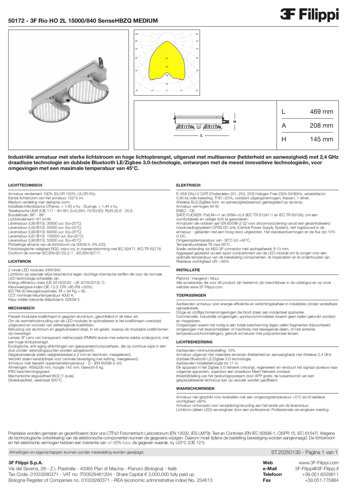 50172 - 3F Rio HO 2L 15000-840 SenseHBZQ MEDIUM - Datasheet - nl