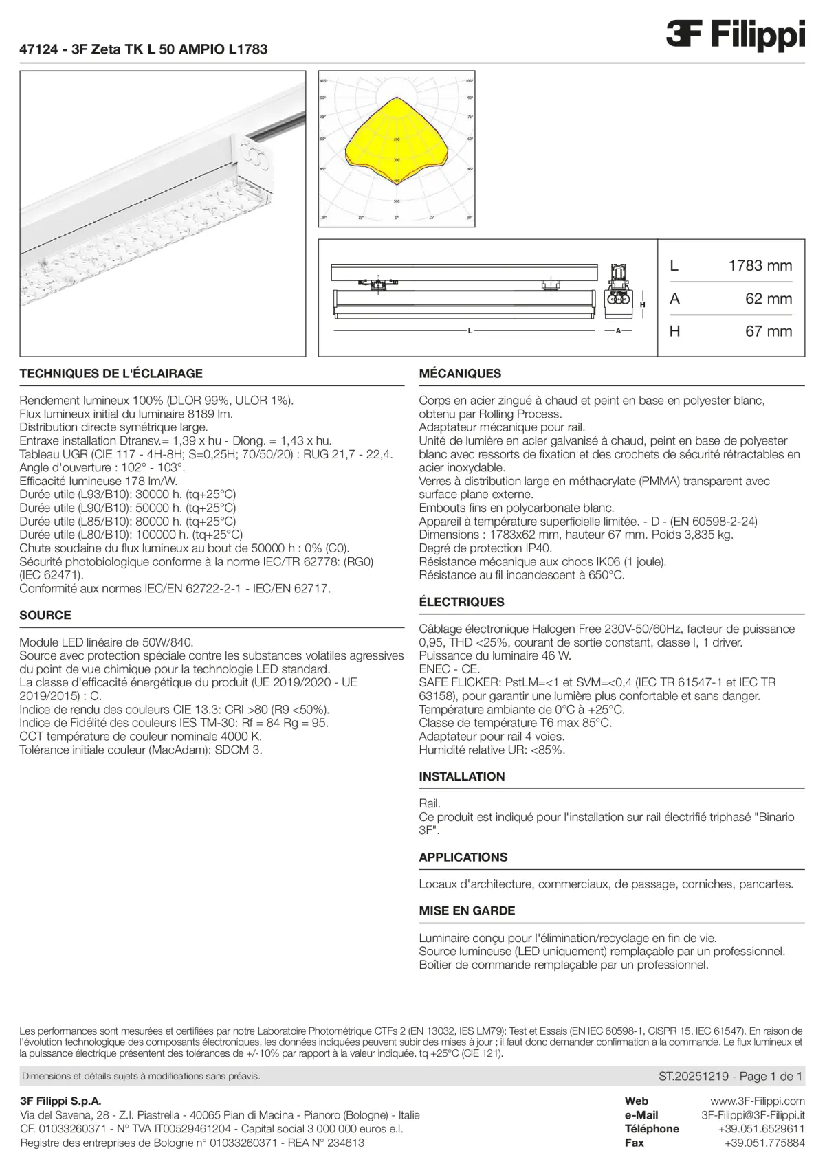 47124 - 3F Zeta TK L 50 AMPIO L1783 - Datasheet - fr