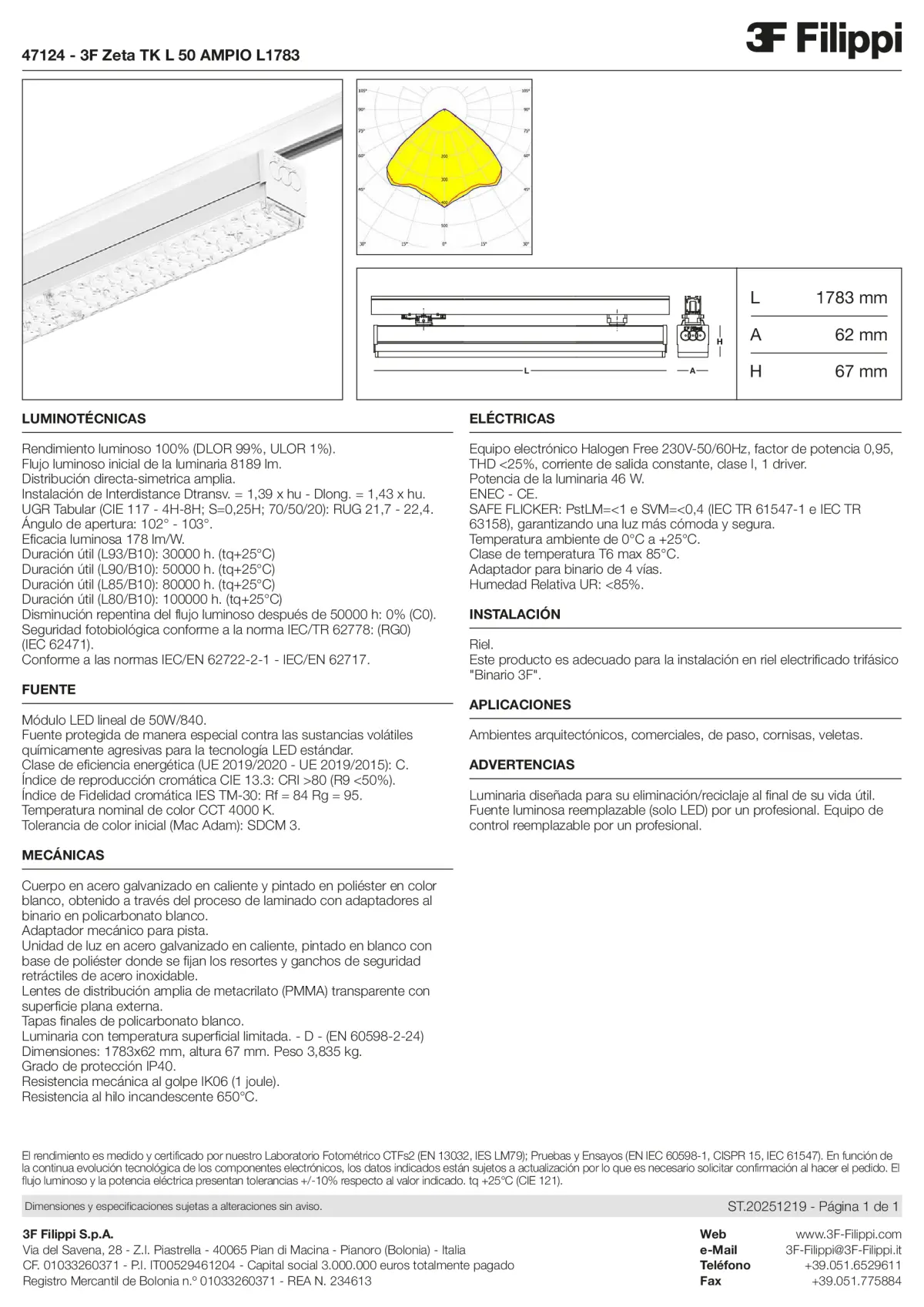 47124 - 3F Zeta TK L 50 AMPIO L1783 - Datasheet - es