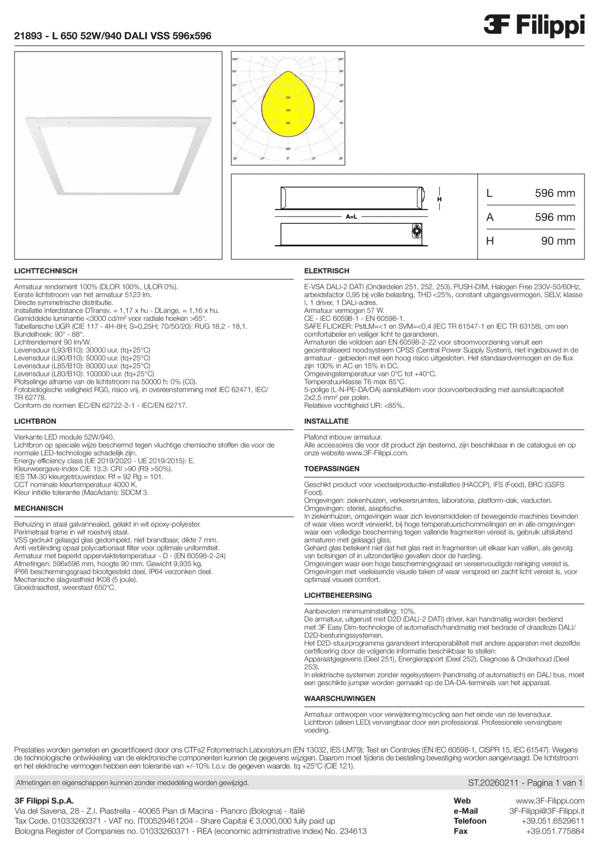 21893 - L 650 52W-940 DALI VSS 596x596 - Datasheet - nl