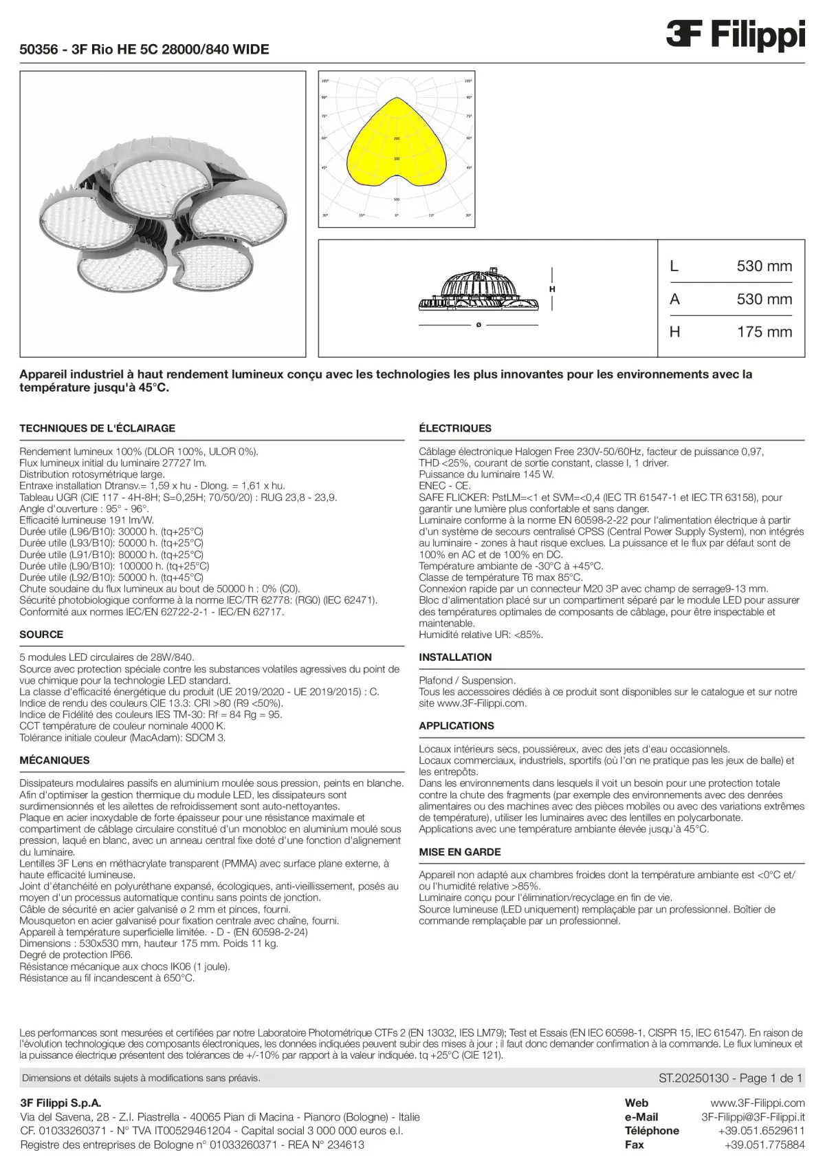 50356 - 3F Rio HE 5C 28000-840 WIDE - Datasheet - fr