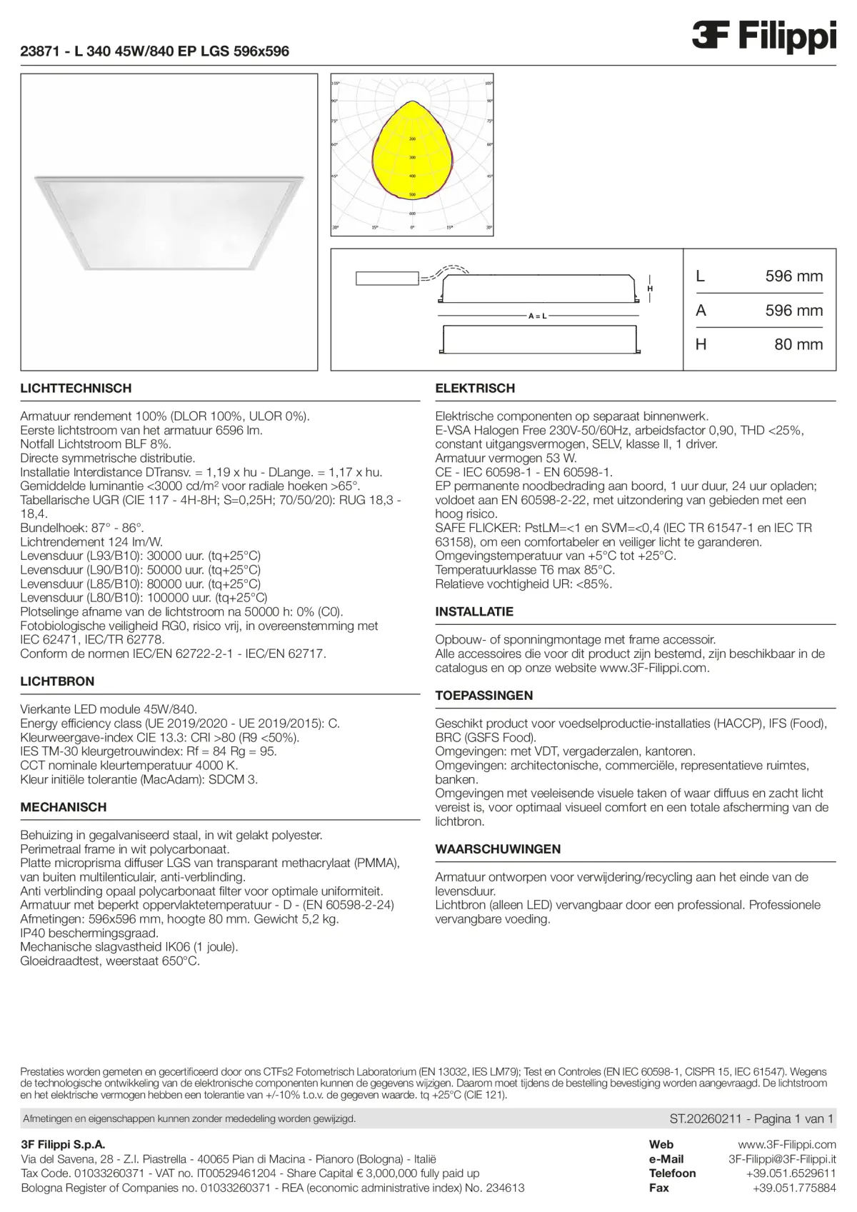 23871 - L 340 45W-840 EP LGS 596x596 - Datasheet - nl