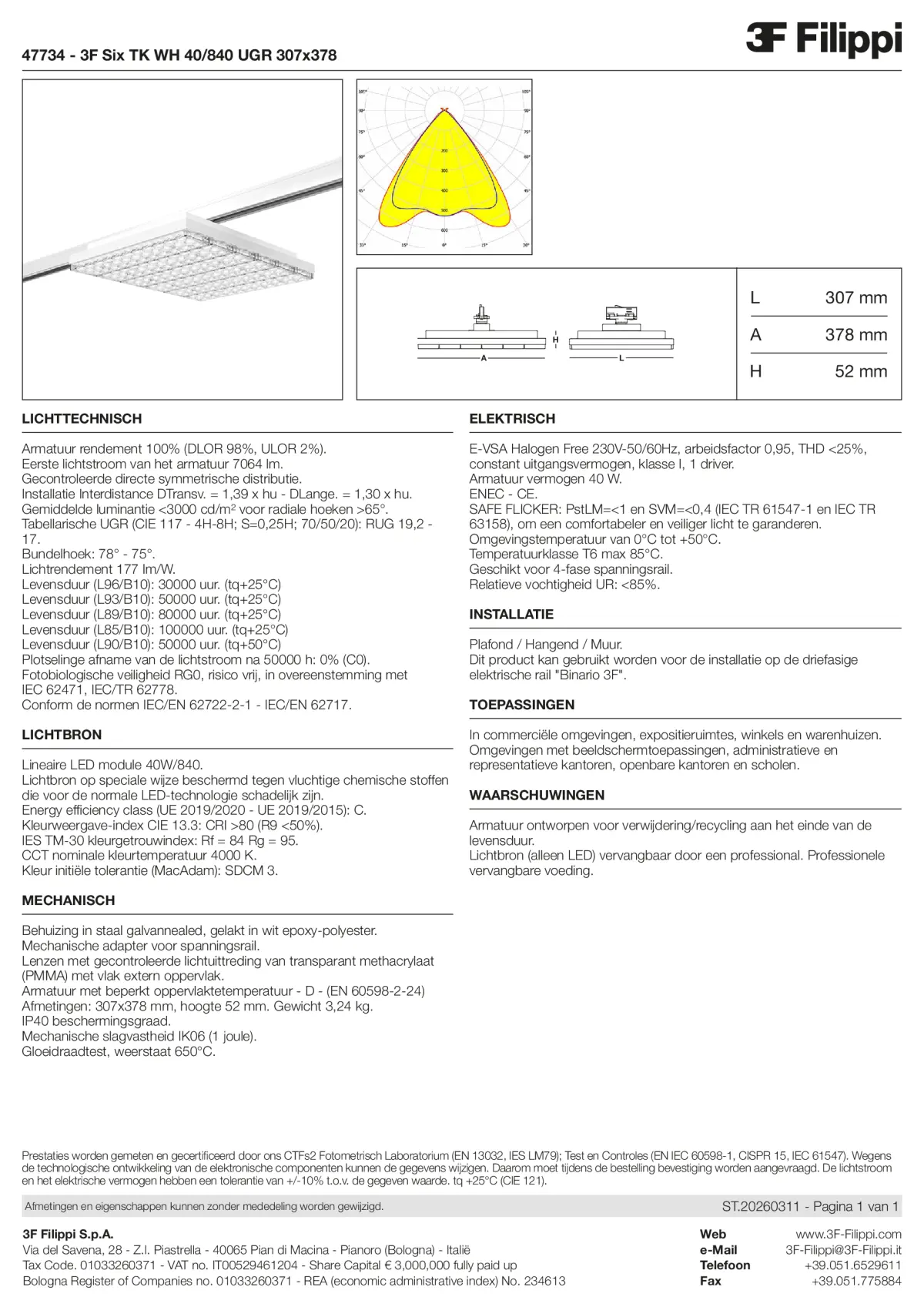 47734 - 3F Six TK WH 40-840 UGR 307x378 - Datasheet - nl