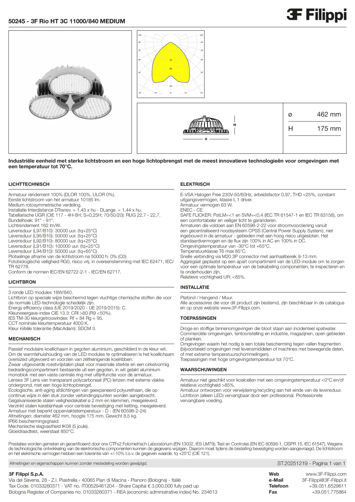 50245 - 3F Rio HT 3C 11000-840 MEDIUM - Datasheet - nl