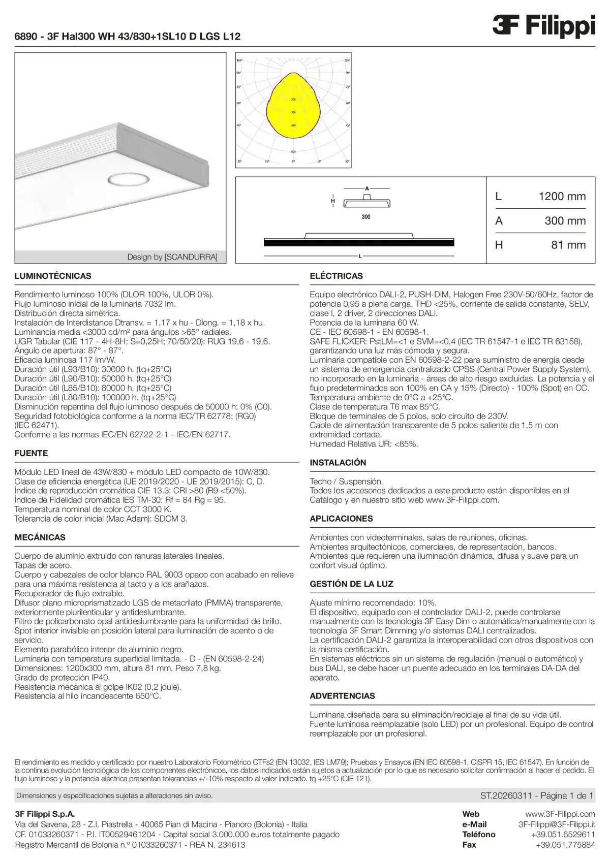 6890 - 3F Hal300 WH 43-830+1SL10 D LGS L12 - Datasheet - es