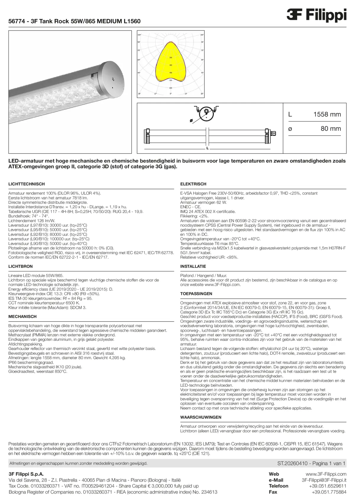 56774 - 3F Tank Rock 55W-865 MEDIUM L1560 - Datasheet - nl