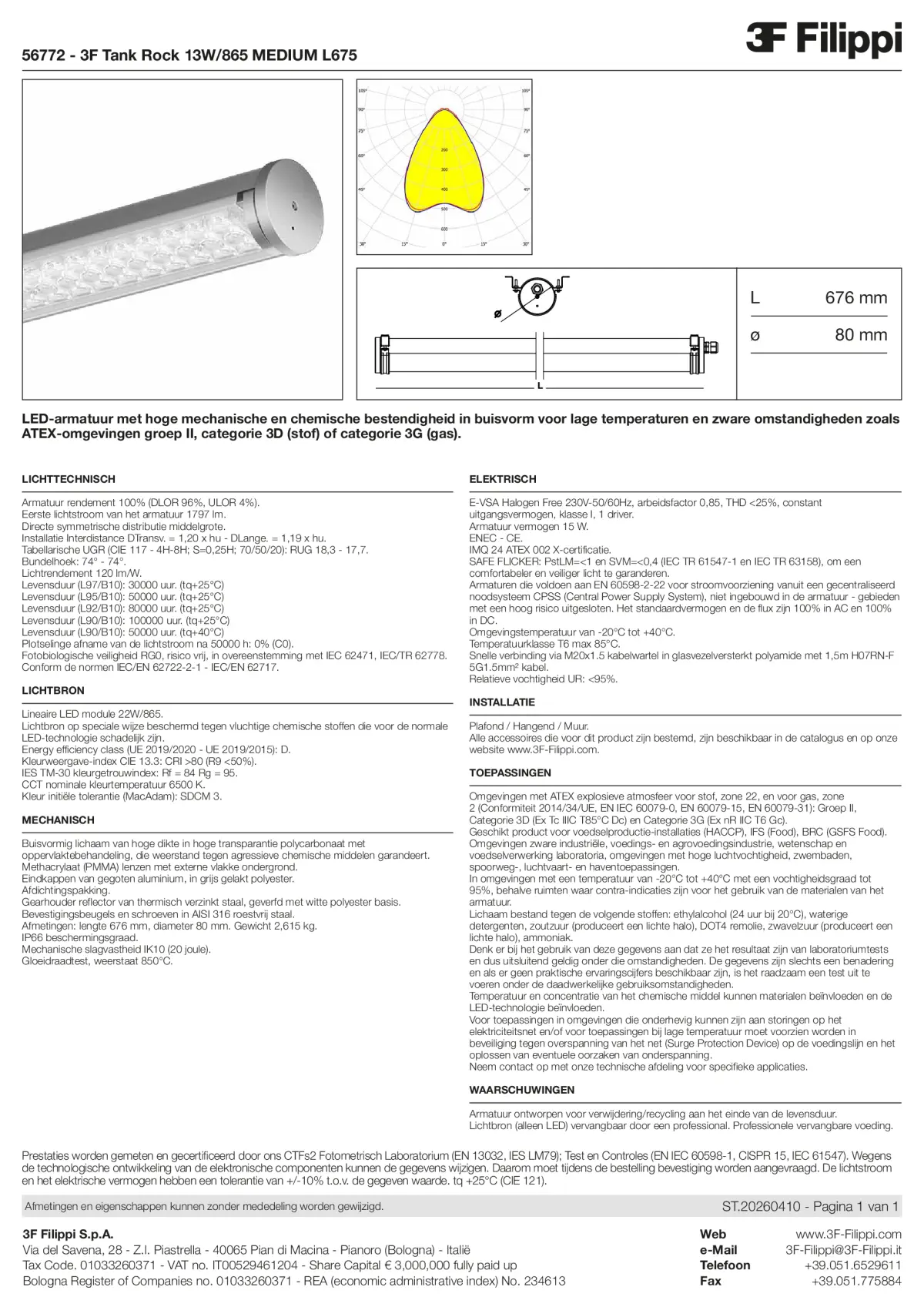 56772 - 3F Tank Rock 13W-865 MEDIUM L675 - Datasheet - nl