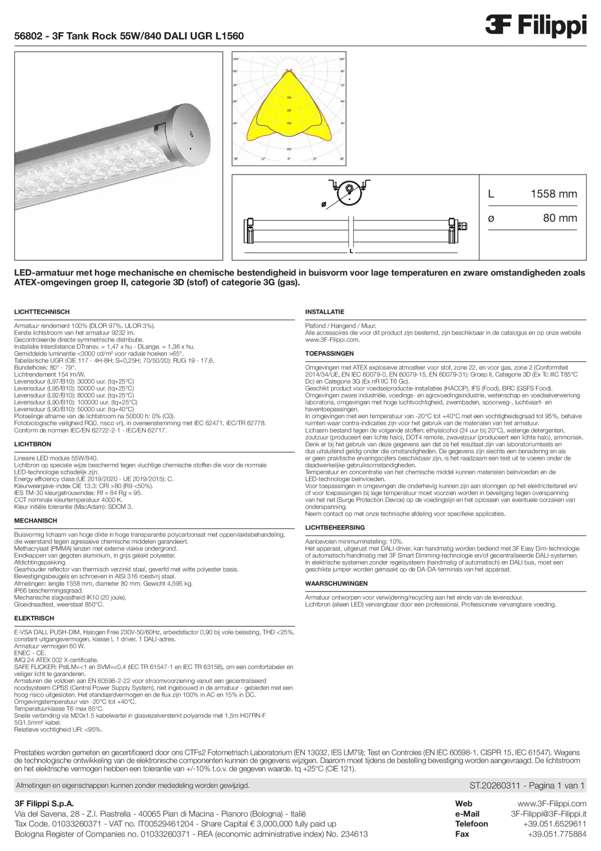 56802 - 3F Tank Rock 55W-840 DALI UGR L1560 - Datasheet - nl