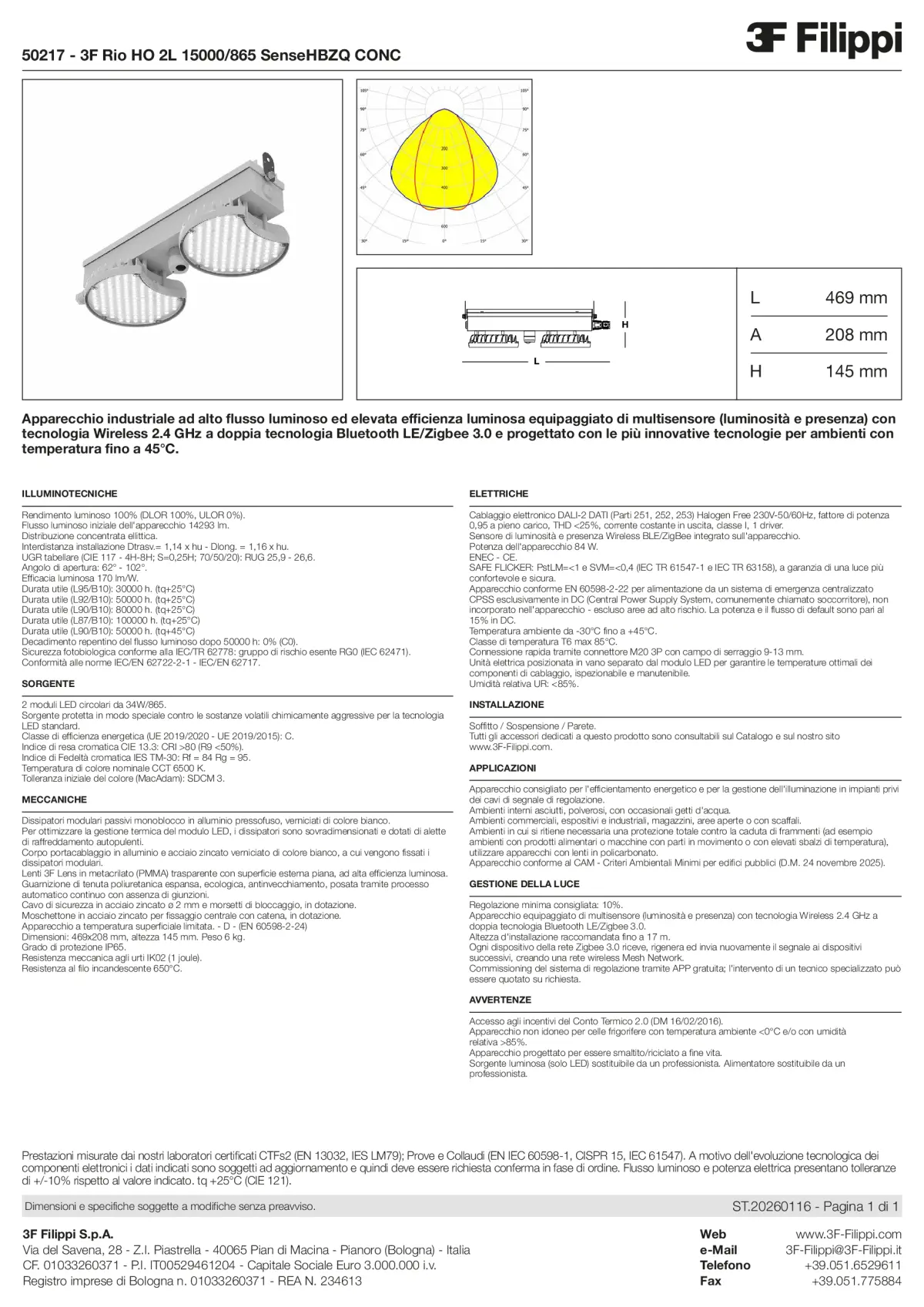 50217 - 3F Rio HO 2L 15000-865 SenseHBZQ CONC - Datasheet - it