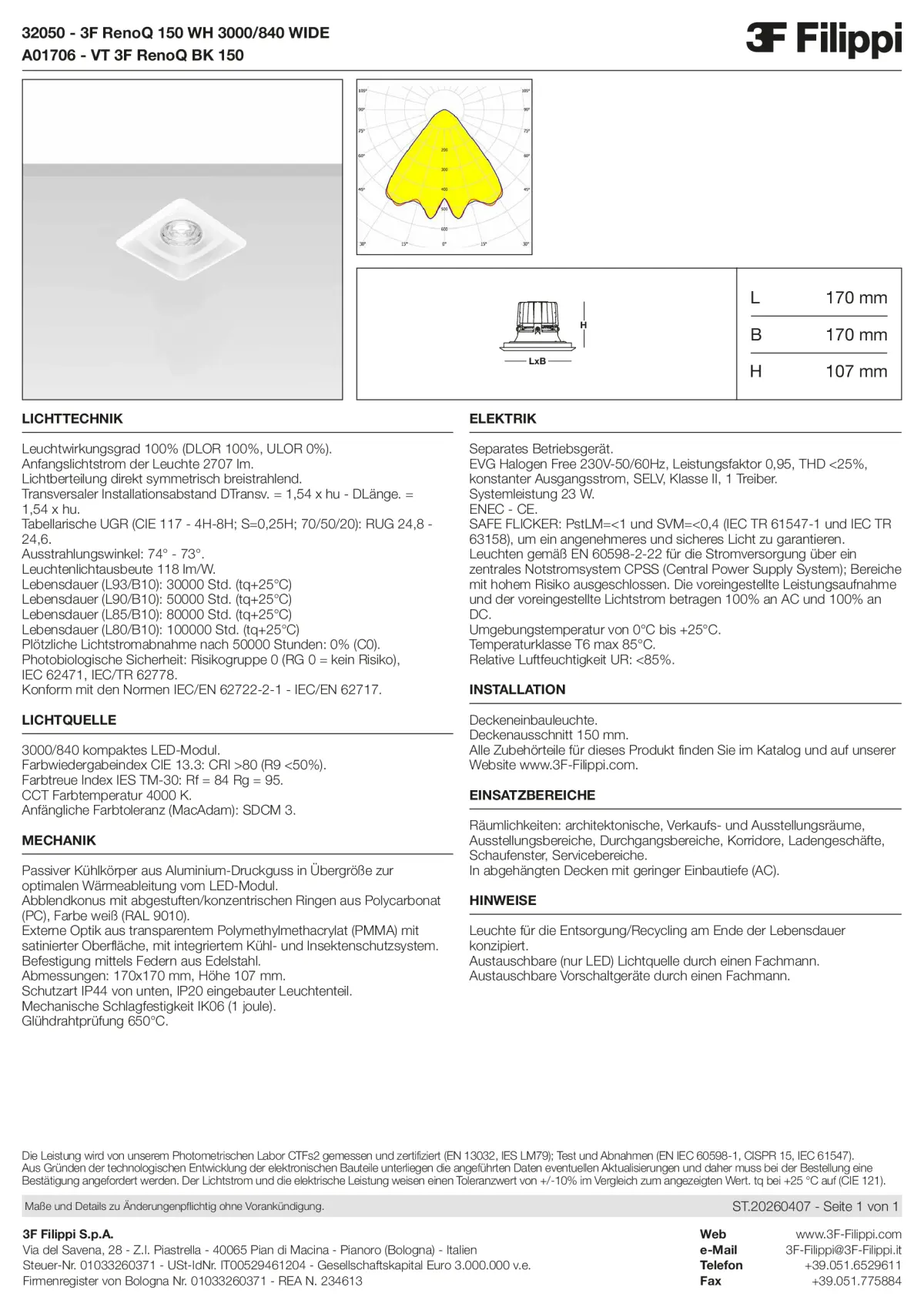 32050+A01706 - 3F RenoQ 150 WH 3000-840 WIDE + VT BK - Datasheet - de