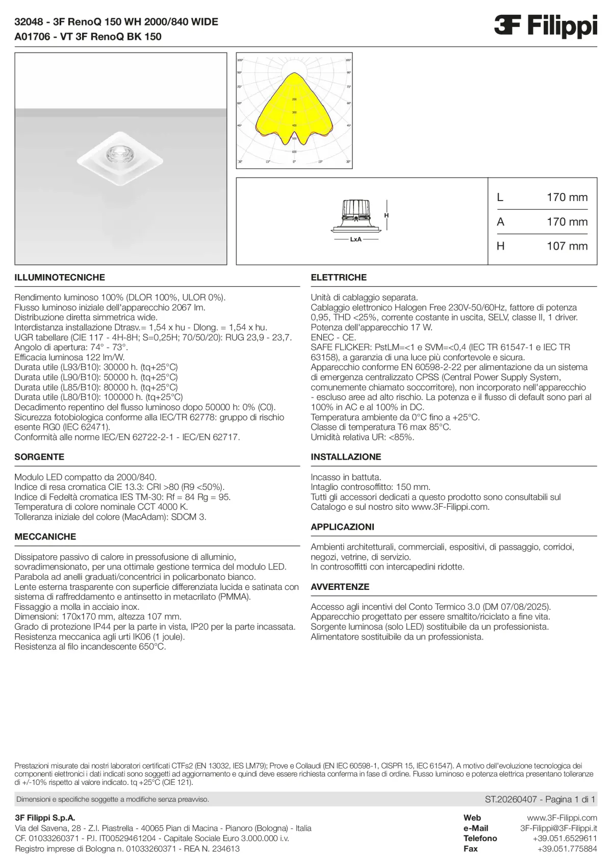 32048+A01706 - 3F RenoQ 150 WH 2000-840 WIDE + VT BK - Datasheet - it