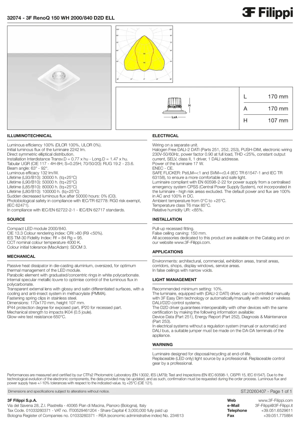 32074 - 3F RenoQ 150 WH 2000-840 D2D ELL - Datasheet - en