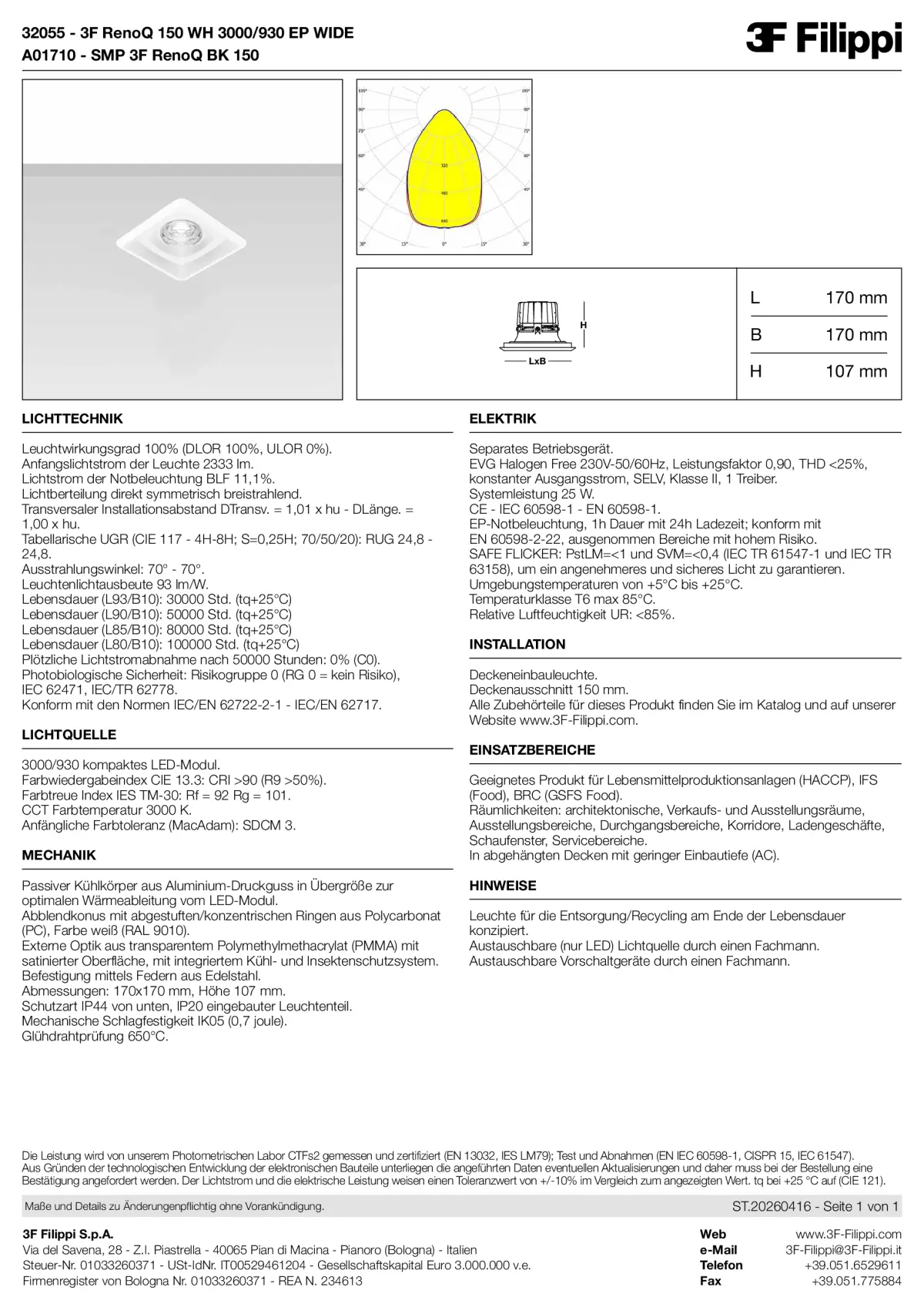 32055+A01710 - 3F RenoQ 150 WH 3000-930 EP WIDE + SMP BK - Datasheet - de
