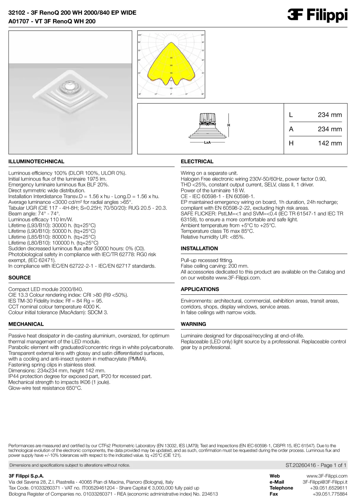 32102+A01707 - 3F RenoQ 200 WH 2000-840 EP WIDE + VT WH - Datasheet - en