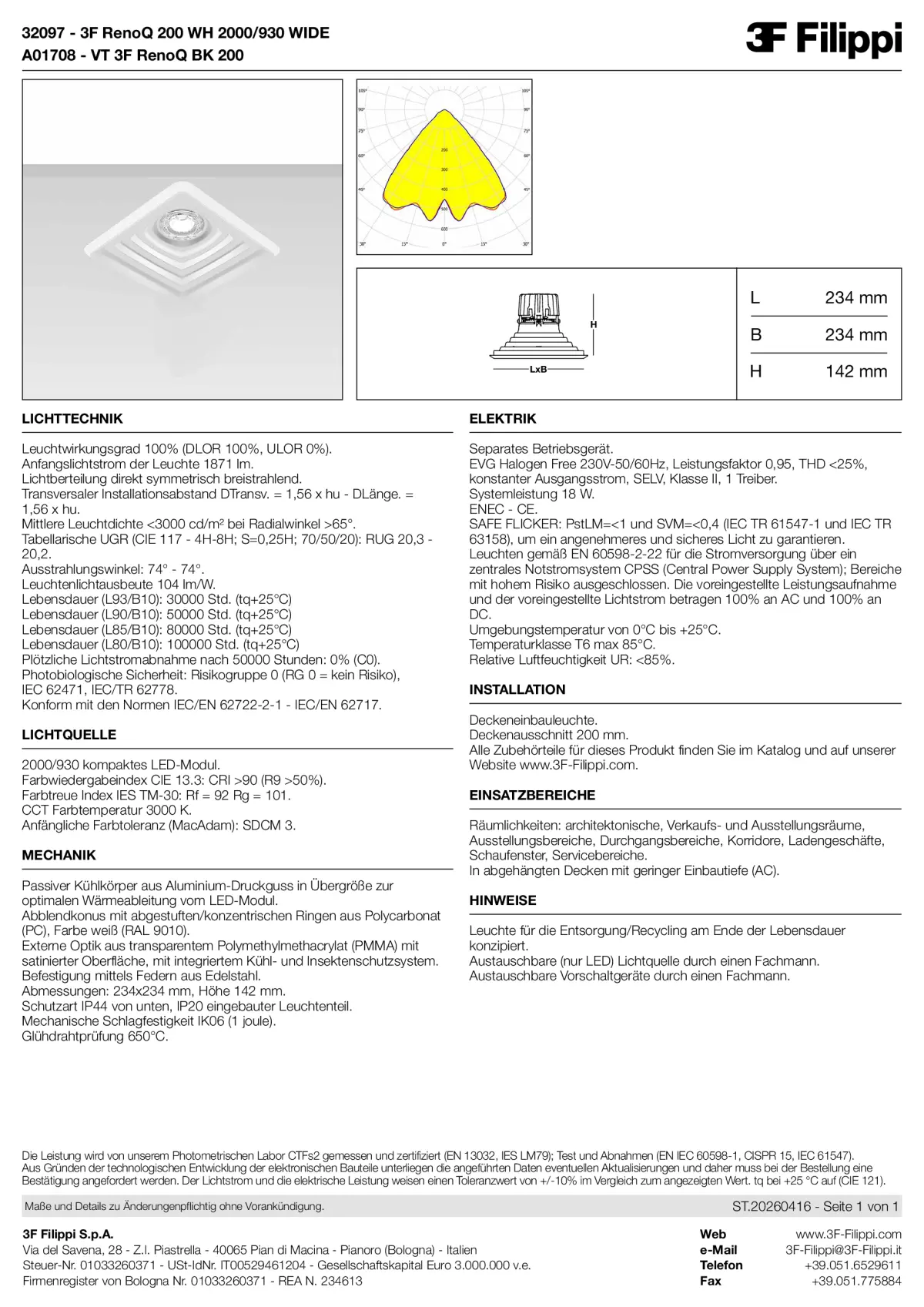 32097+A01708 - 3F RenoQ 200 WH 2000-930 WIDE + VT BK - Datasheet - de
