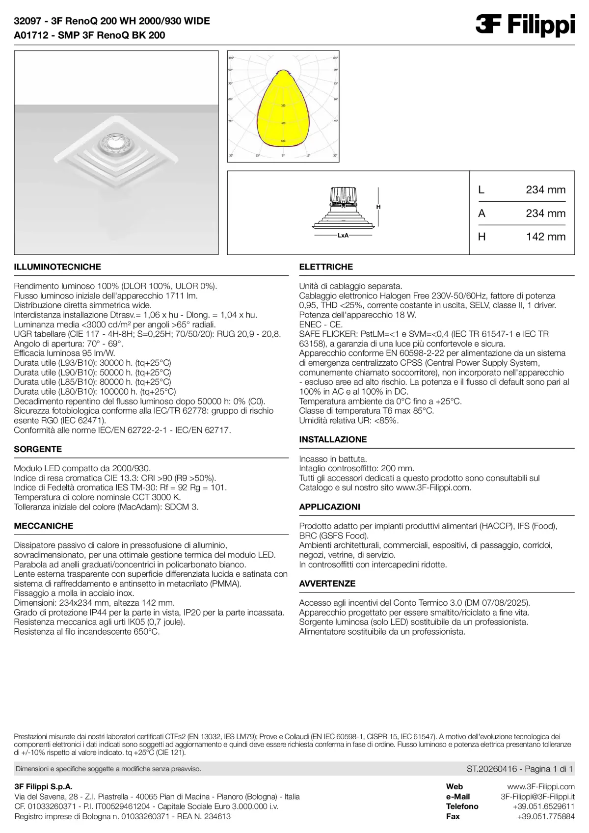 32097+A01712 - 3F RenoQ 200 WH 2000-930 WIDE + SMP BK - Datasheet - it