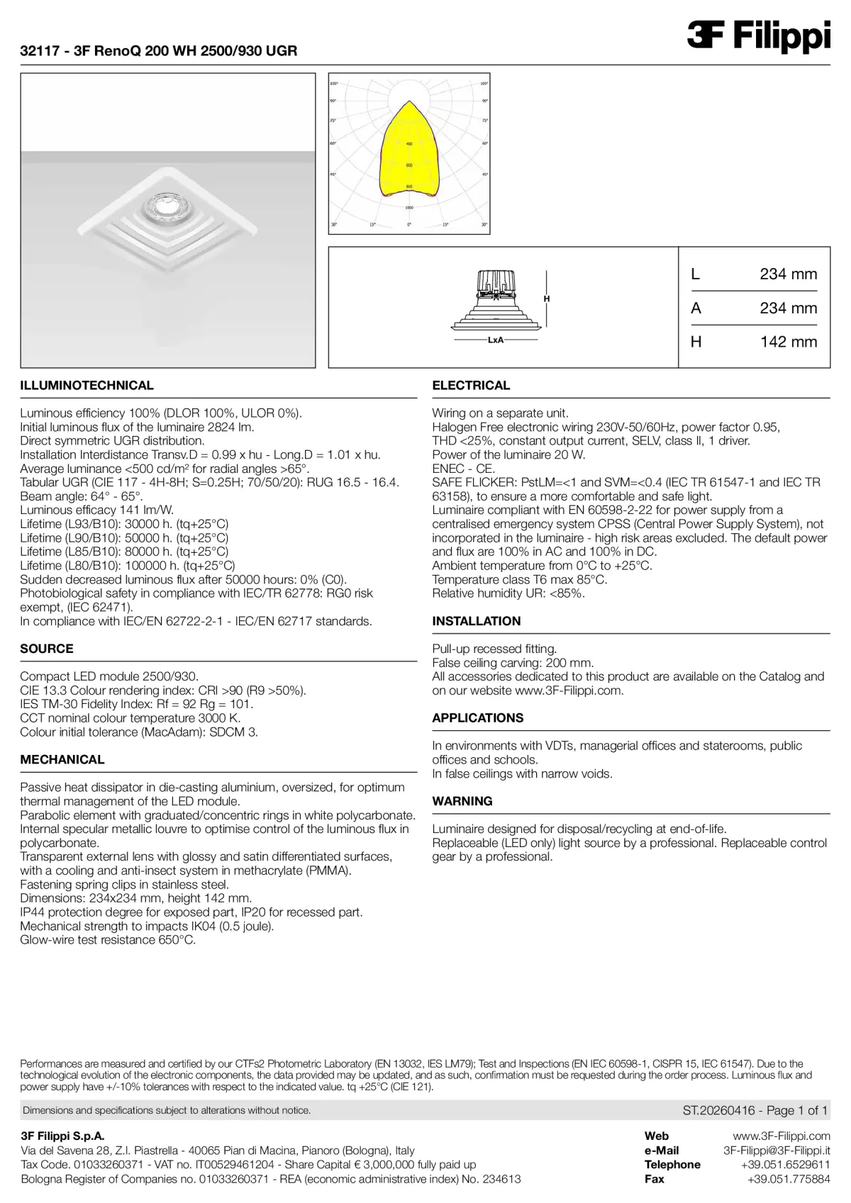 32117 - 3F RenoQ 200 WH 2500-930 UGR - Datasheet - en