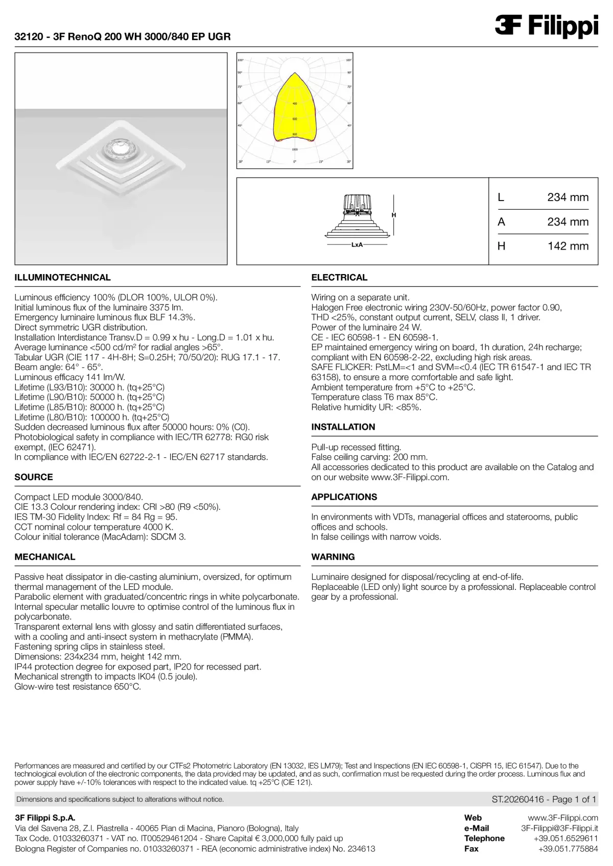 32120 - 3F RenoQ 200 WH 3000-840 EP UGR - Datasheet - en