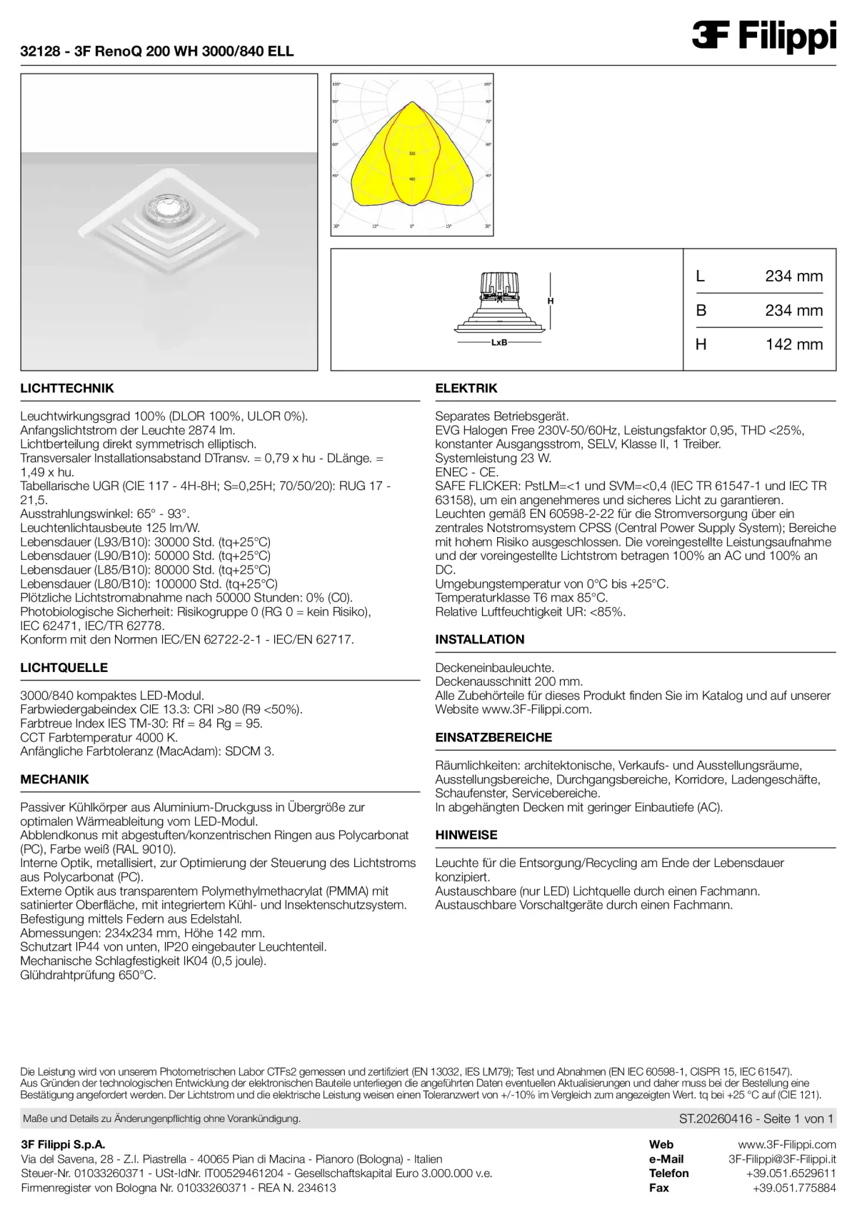 32128 - 3F RenoQ 200 WH 3000-840 ELL - Datasheet - de