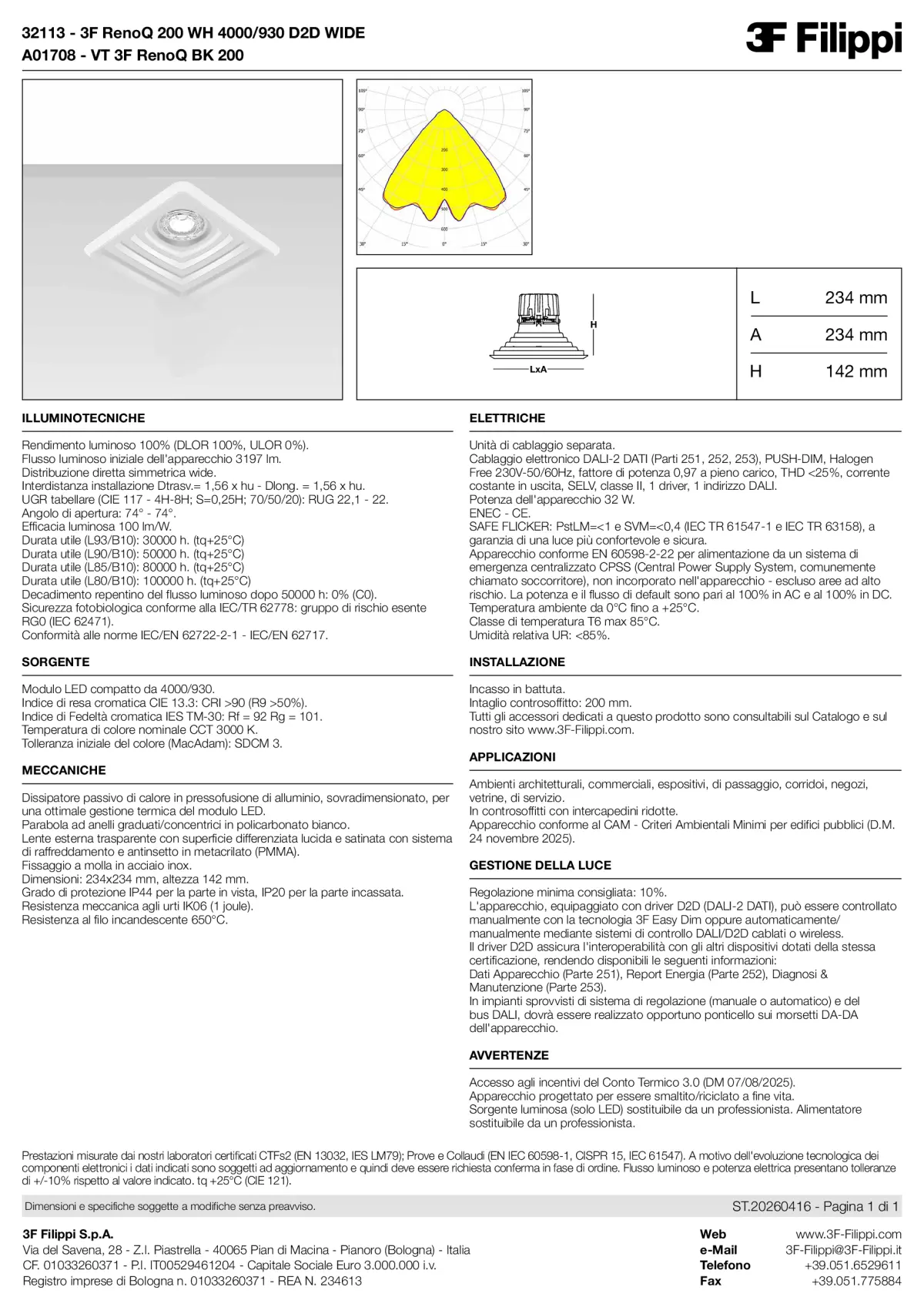 32113+A01708 - 3F RenoQ 200 WH 4000-930 D2D WIDE + VT BK - Datasheet - it