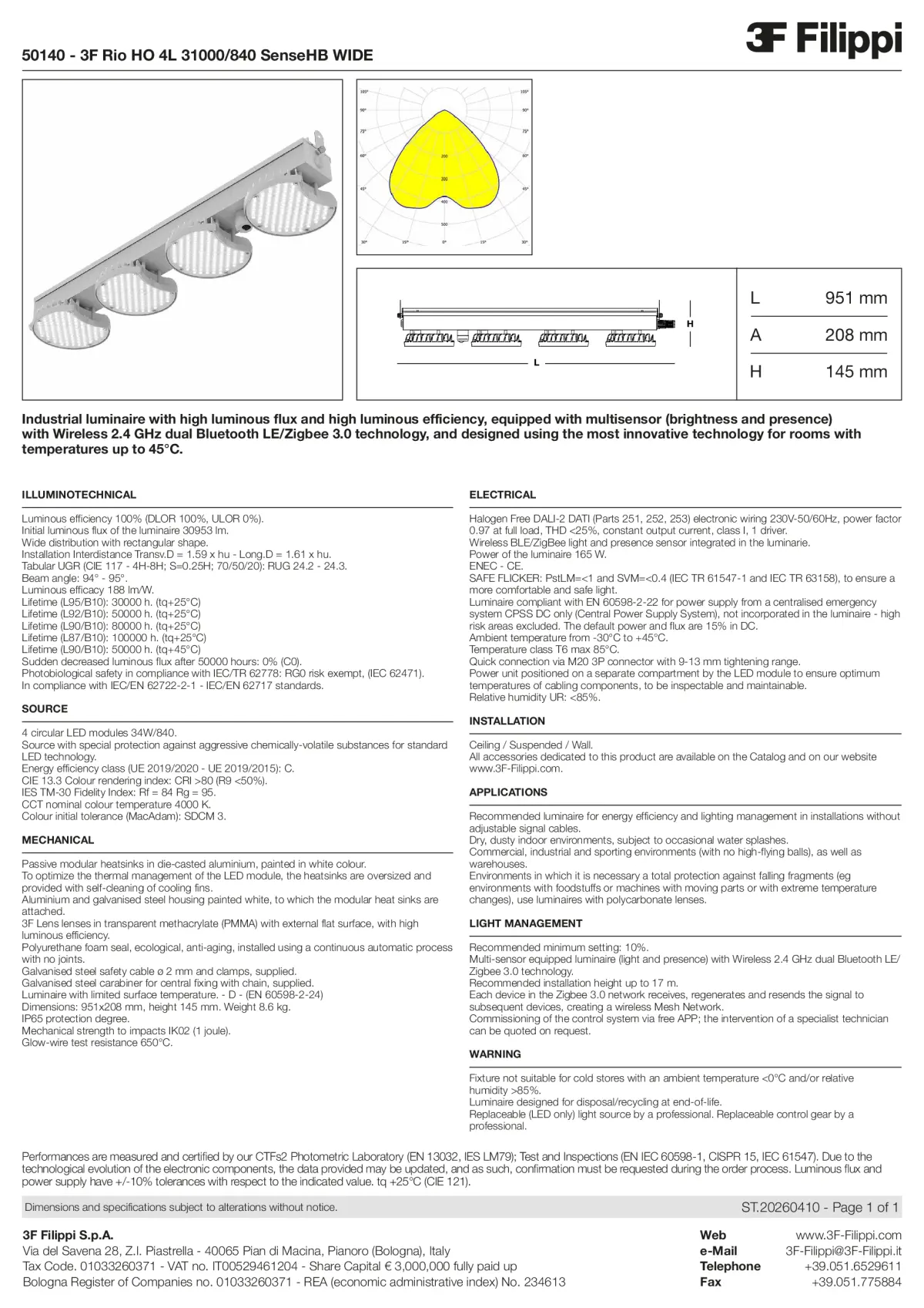 50140 - 3F Rio HO 4L 31000-840 SenseHB WIDE - Datasheet - en