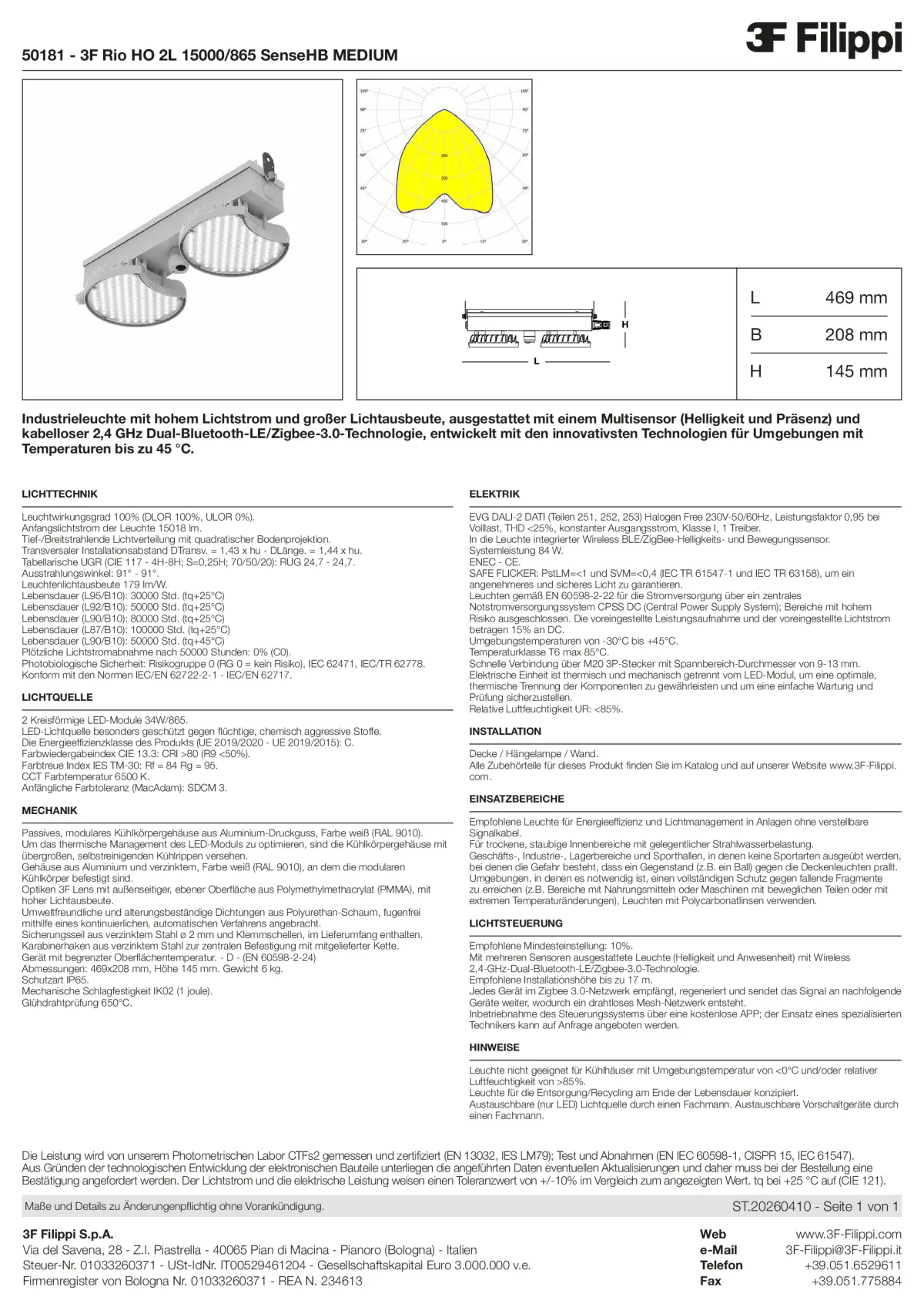 50181 - 3F Rio HO 2L 15000-865 SenseHB MEDIUM - Datasheet - de