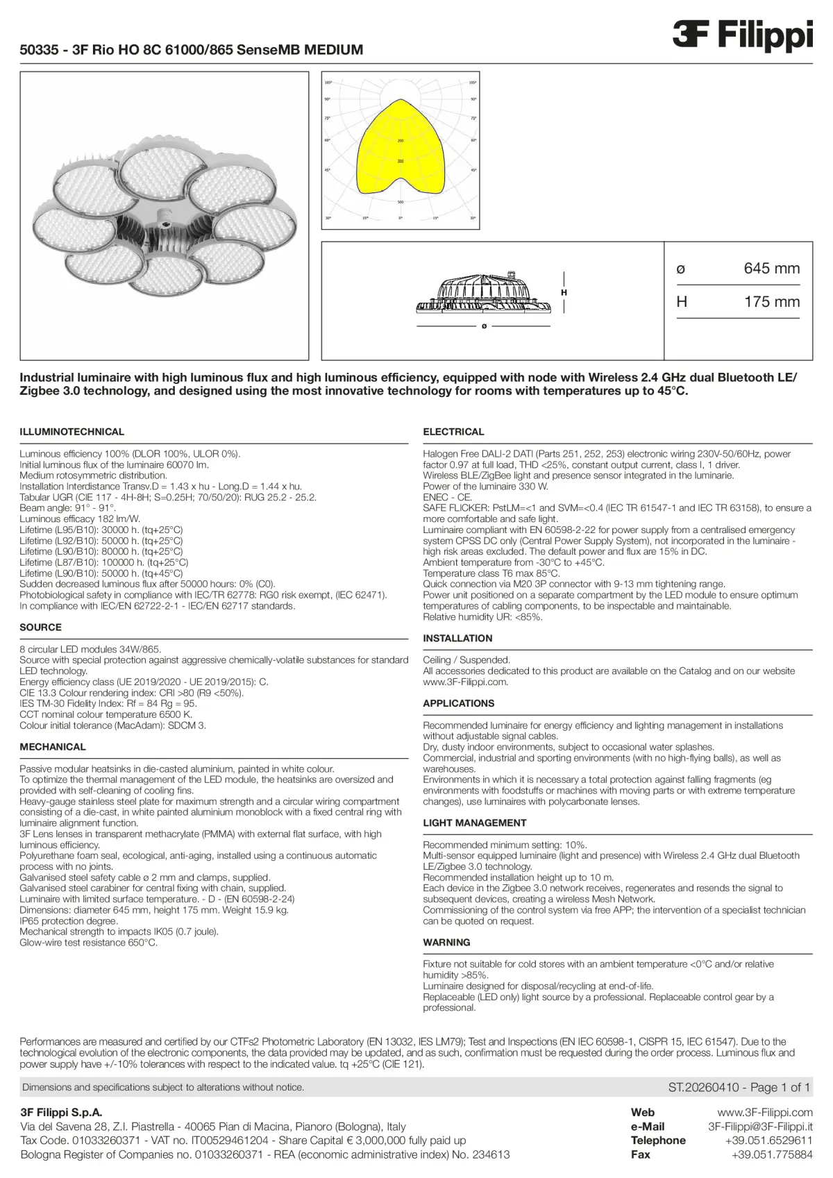50335 - 3F Rio HO 8C 61000-865 SenseMB MEDIUM - Datasheet - en
