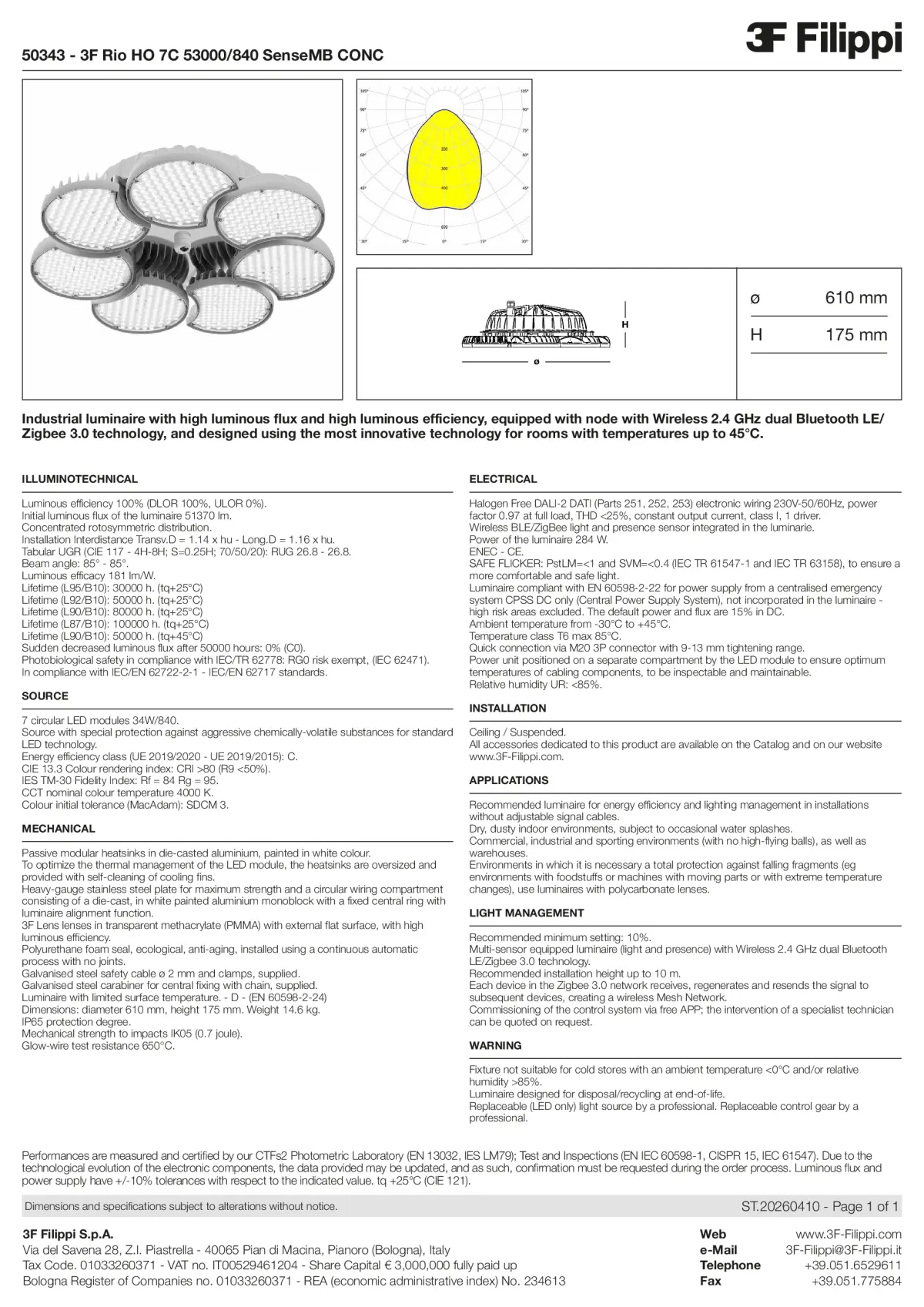 50343 - 3F Rio HO 7C 53000-840 SenseMB CONC - Datasheet - en