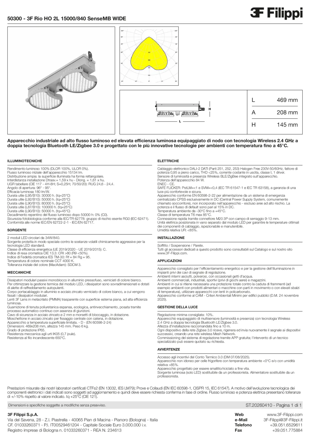 50300 - 3F Rio HO 2L 15000-840 SenseMB WIDE - Datasheet - it