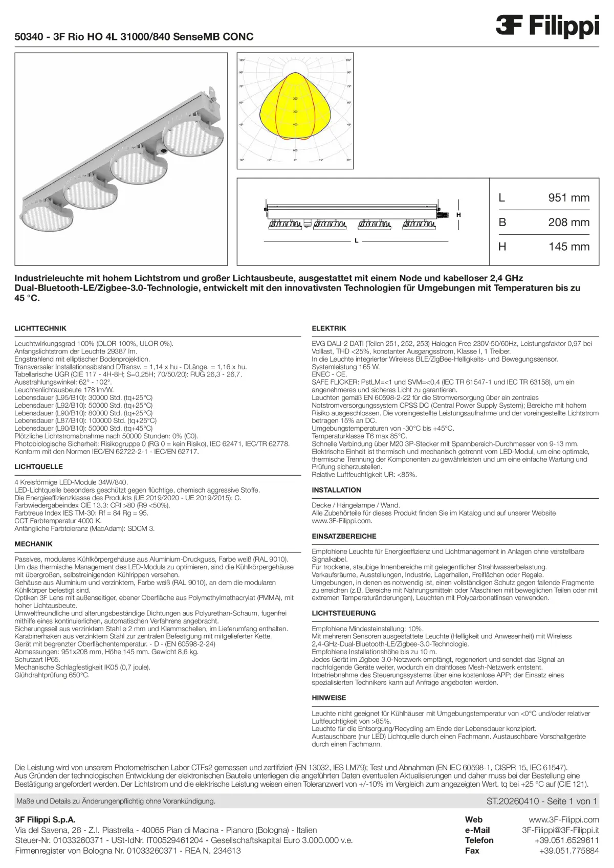 50340 - 3F Rio HO 4L 31000-840 SenseMB CONC - Datasheet - de